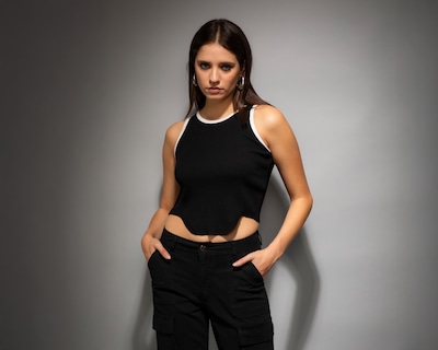 Foto 2 | Playera sin Mangas Strona para Mujer