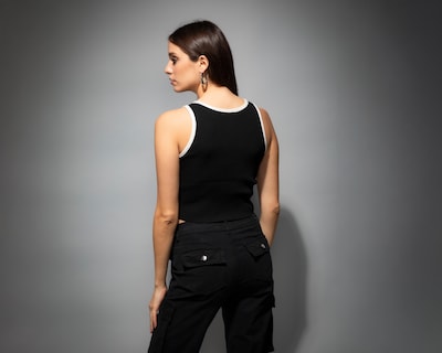 Foto 3 | Playera sin Mangas Strona para Mujer