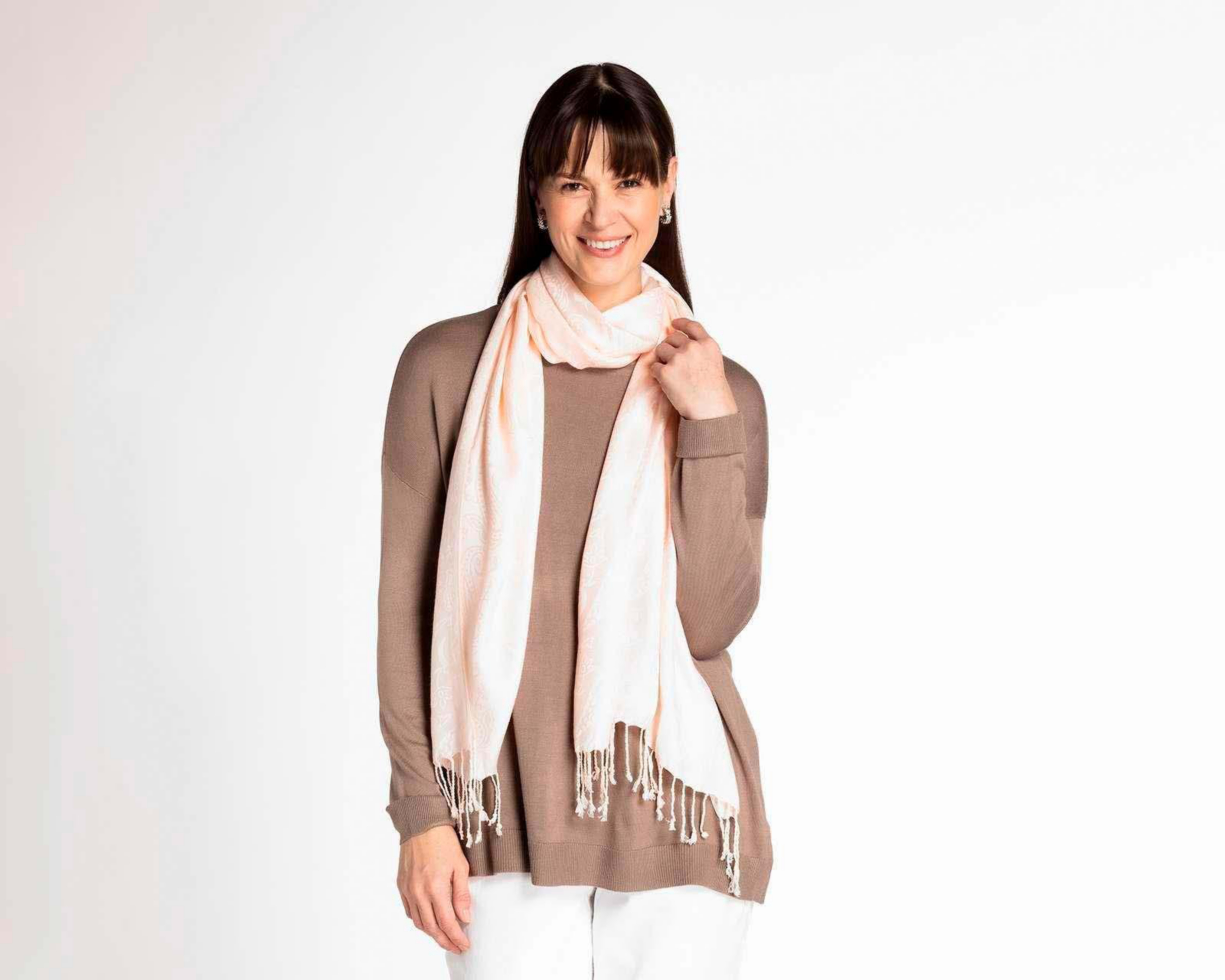 Foto 2 pulgar | Pashmina Sahara Beige