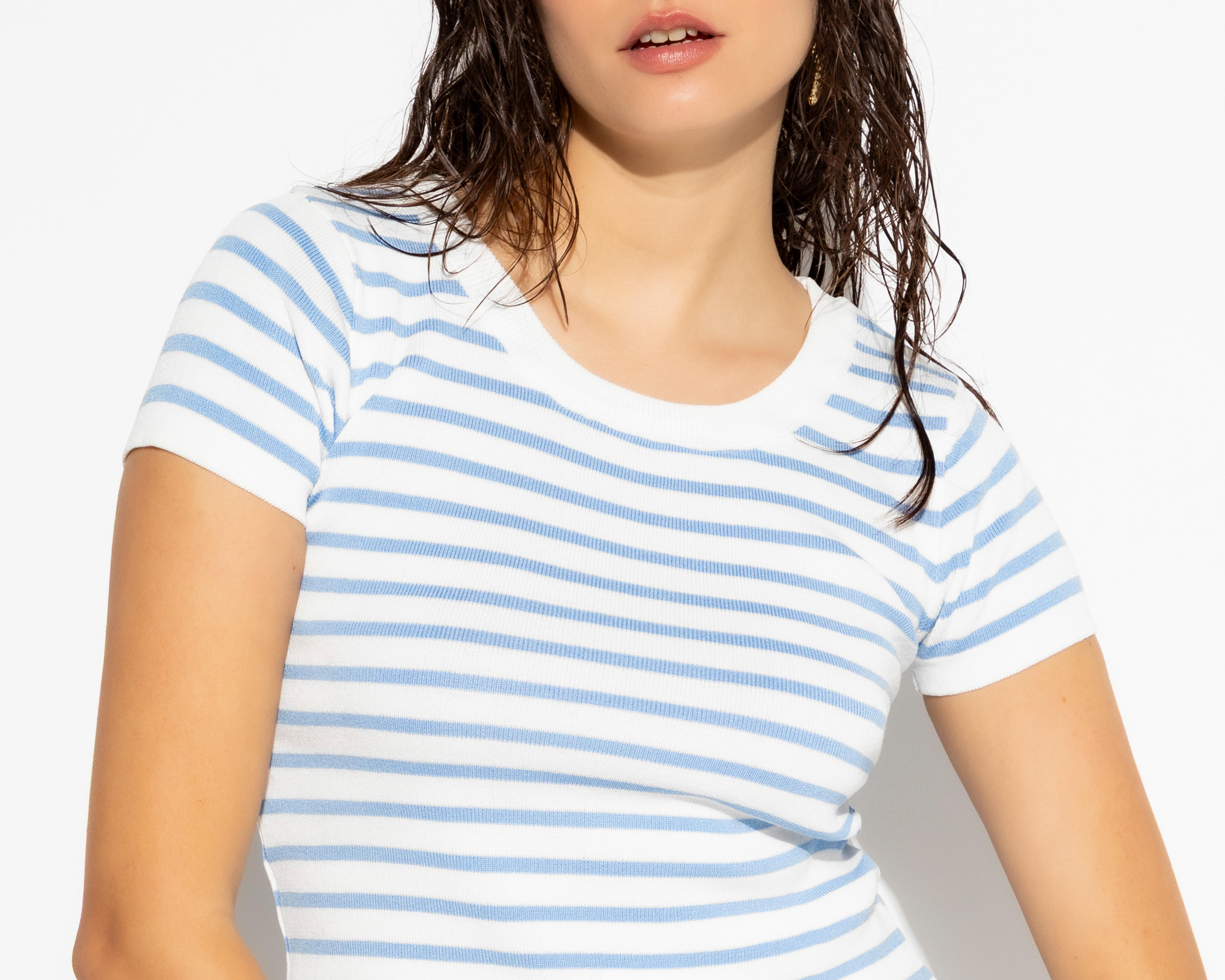 Foto 4 | Playera Manga Corta Strona Juvenil