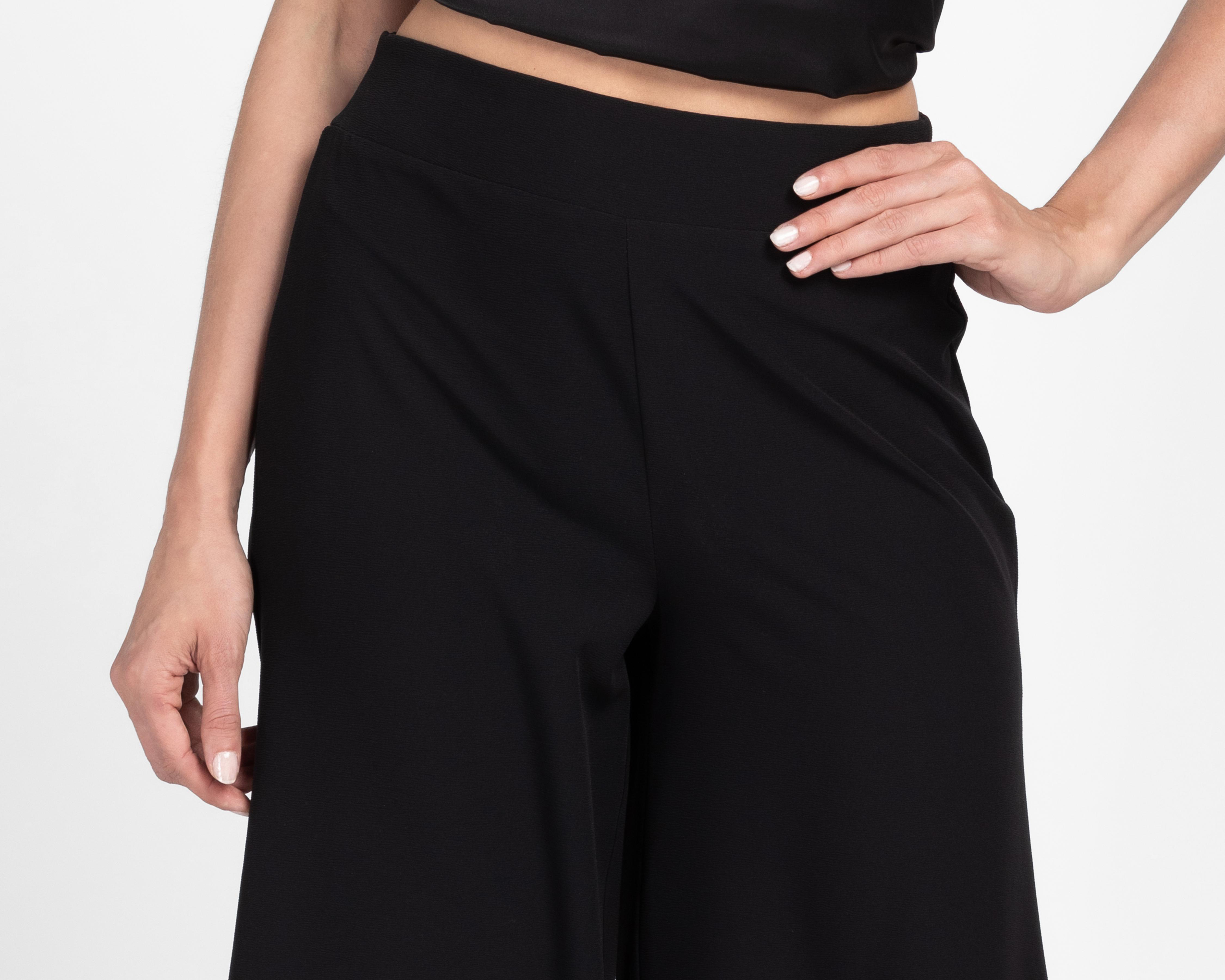 Foto 5 pulgar | Pantalón Ancho Sahara con Cintura Elástico para Mujer