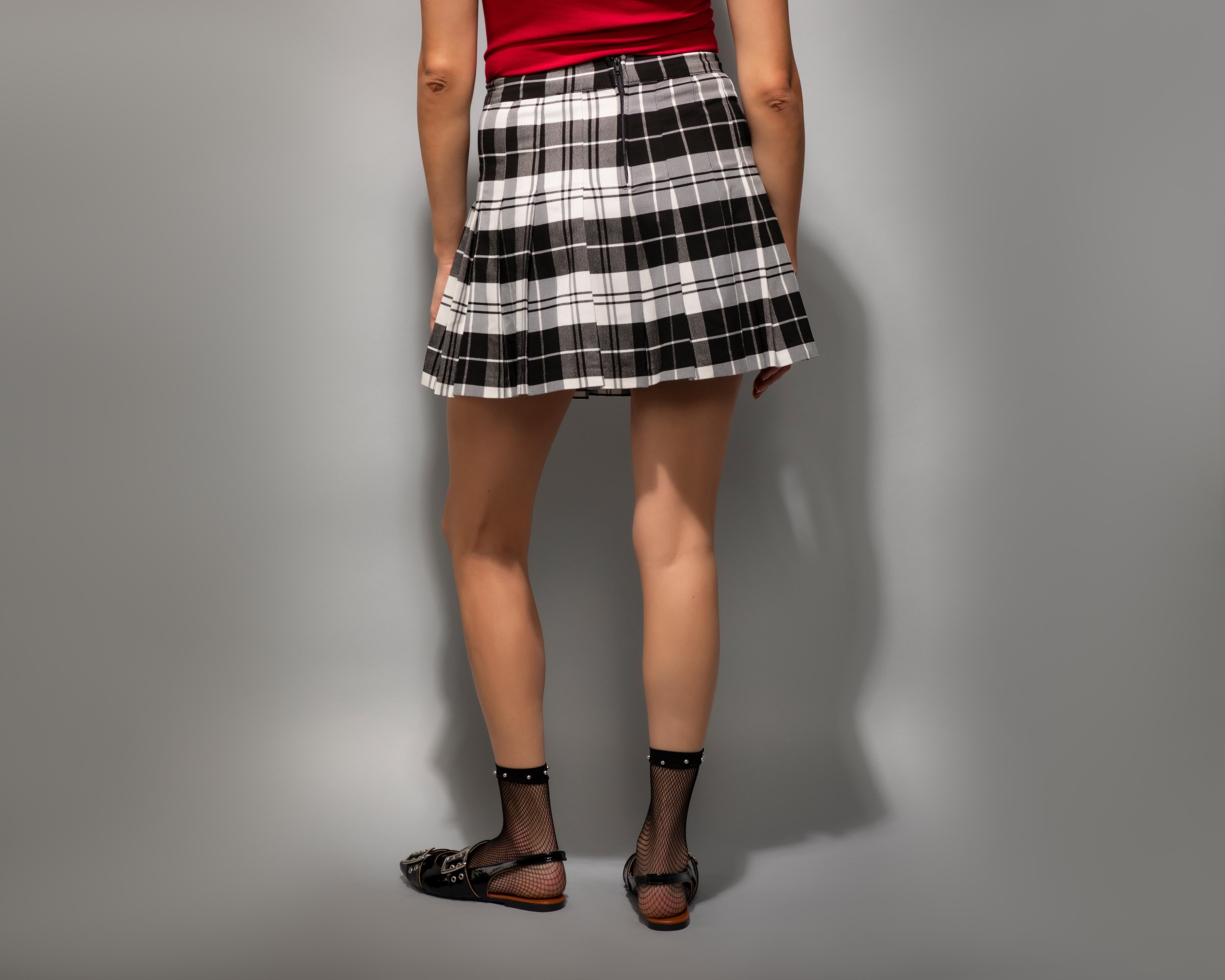 Foto 3 | Falda Corta Strona Negra Juvenil