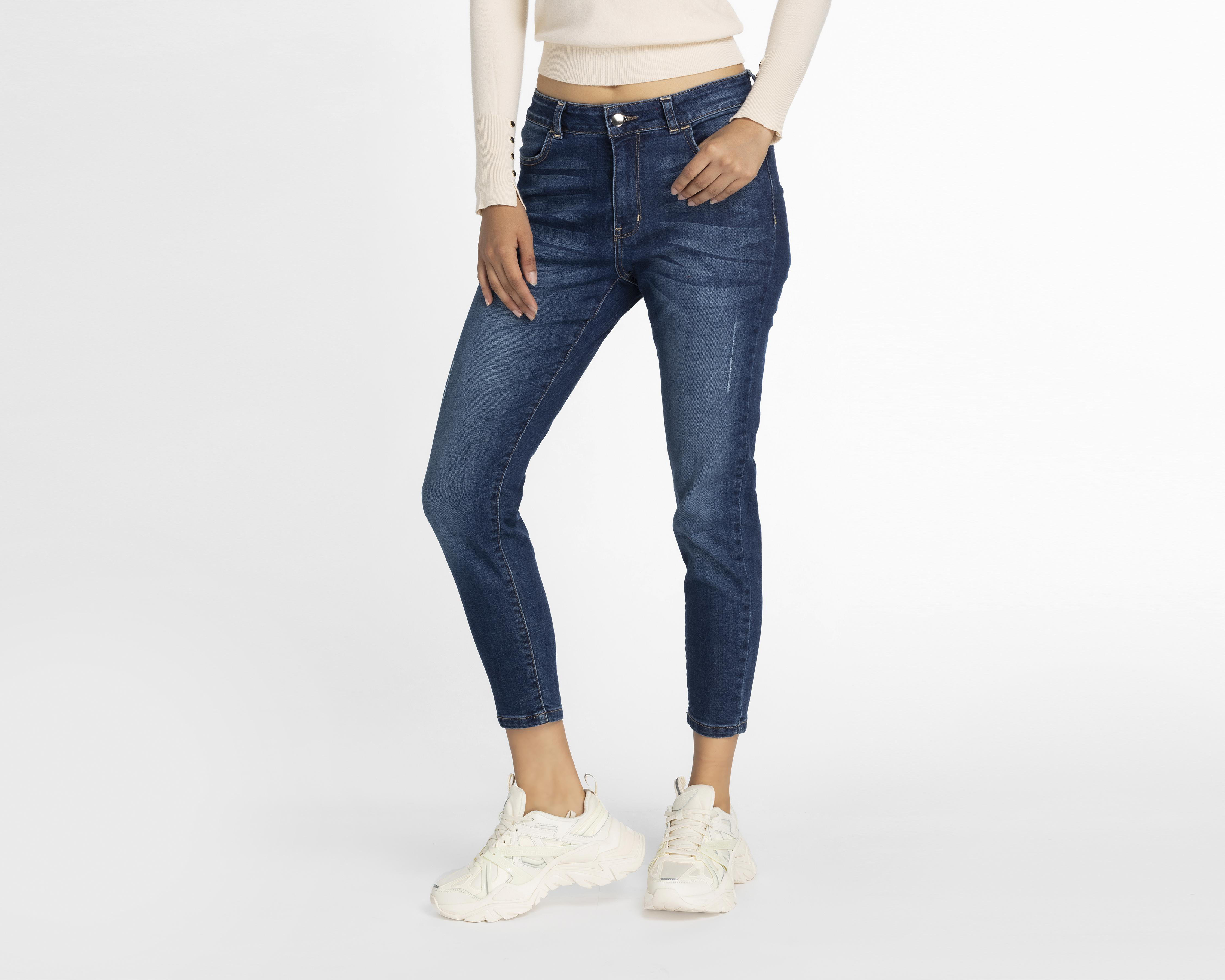 Foto 2 pulgar | Jeans Skinny Refill para Mujer