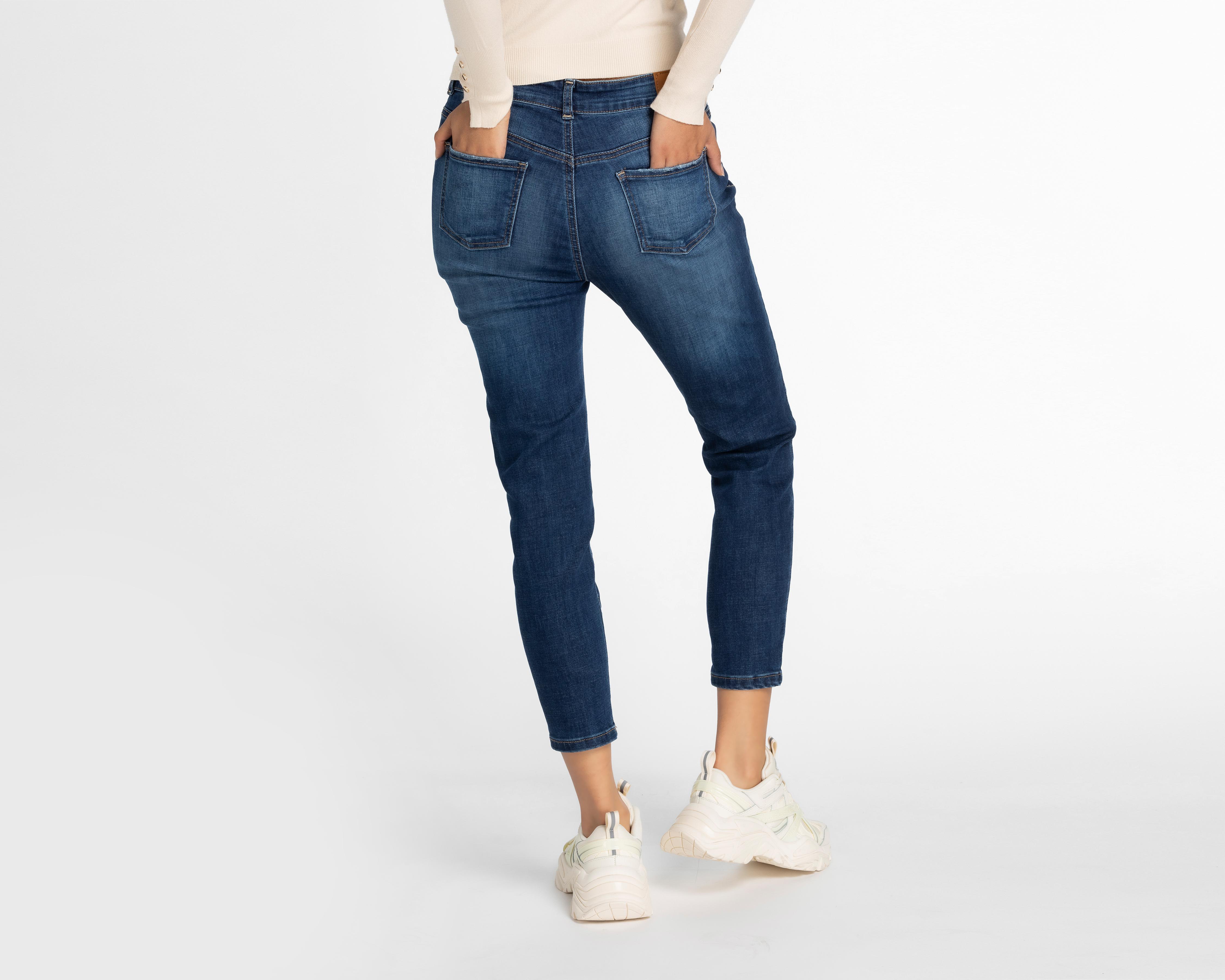Foto 4 pulgar | Jeans Skinny Refill para Mujer