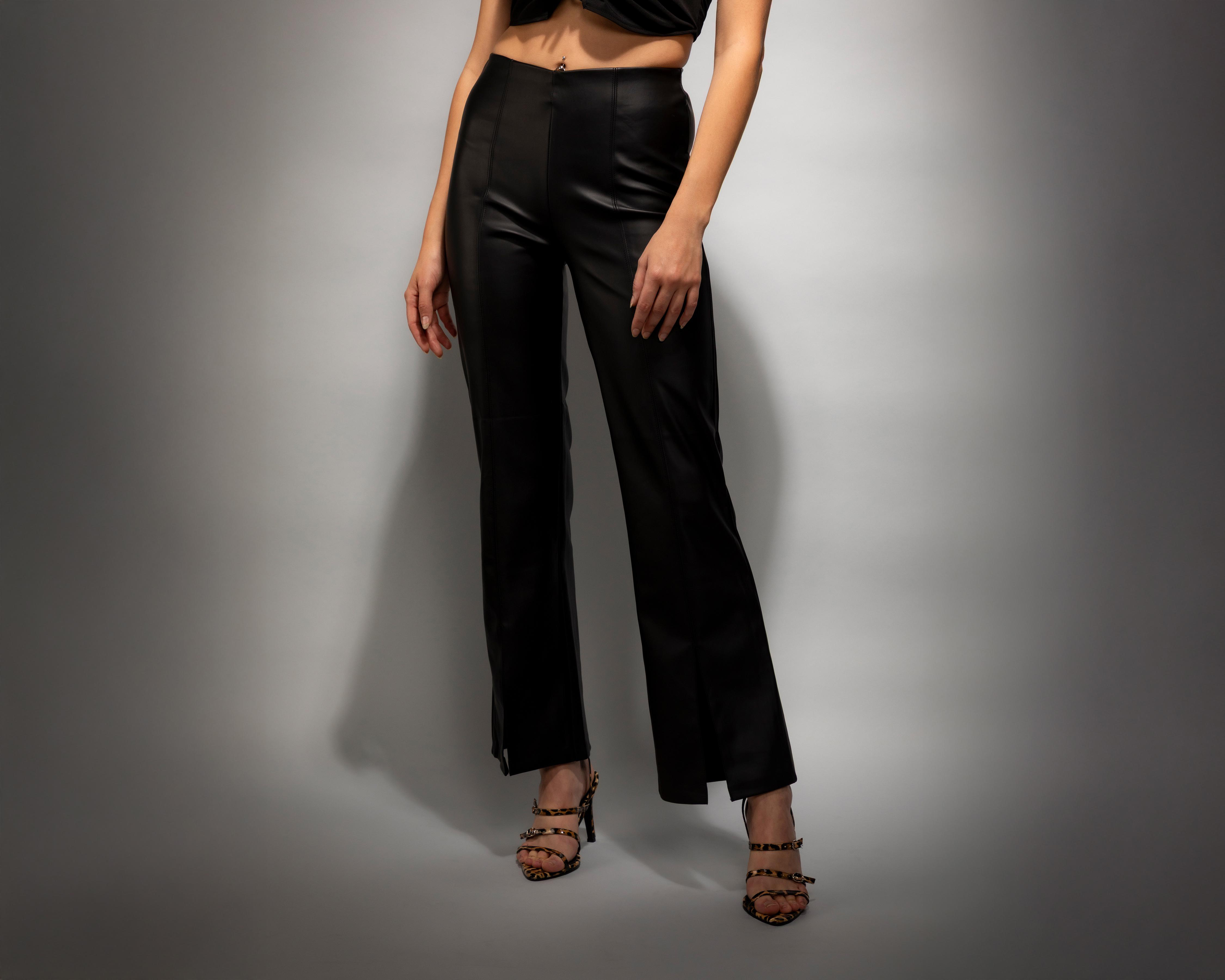 Foto 2 | Pantalón Ancho Strona Negro Juvenil