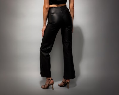 Foto 3 | Pantalón Ancho Strona Negro Juvenil