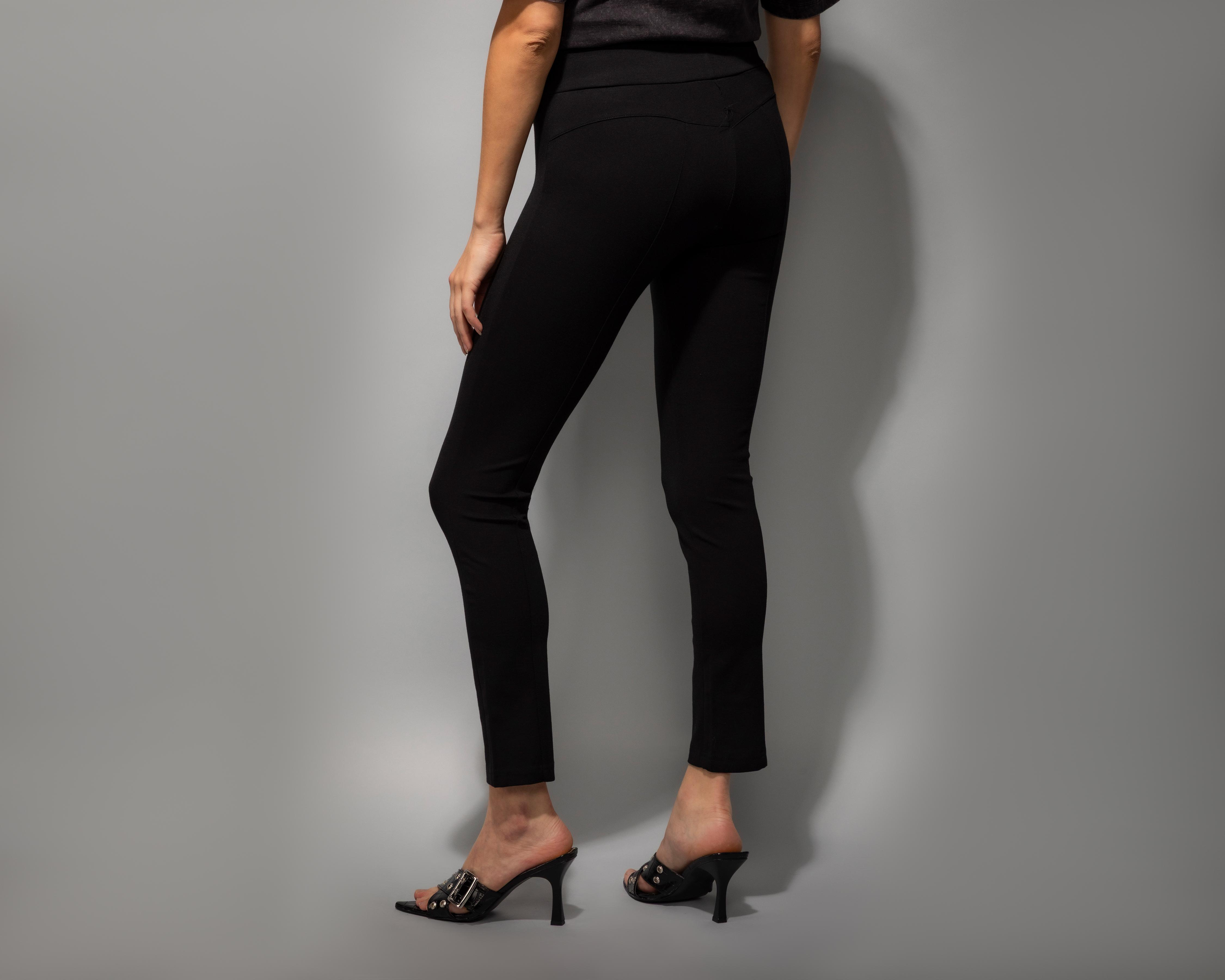 Foto 4 pulgar | Leggings Negros Strona Juveniles