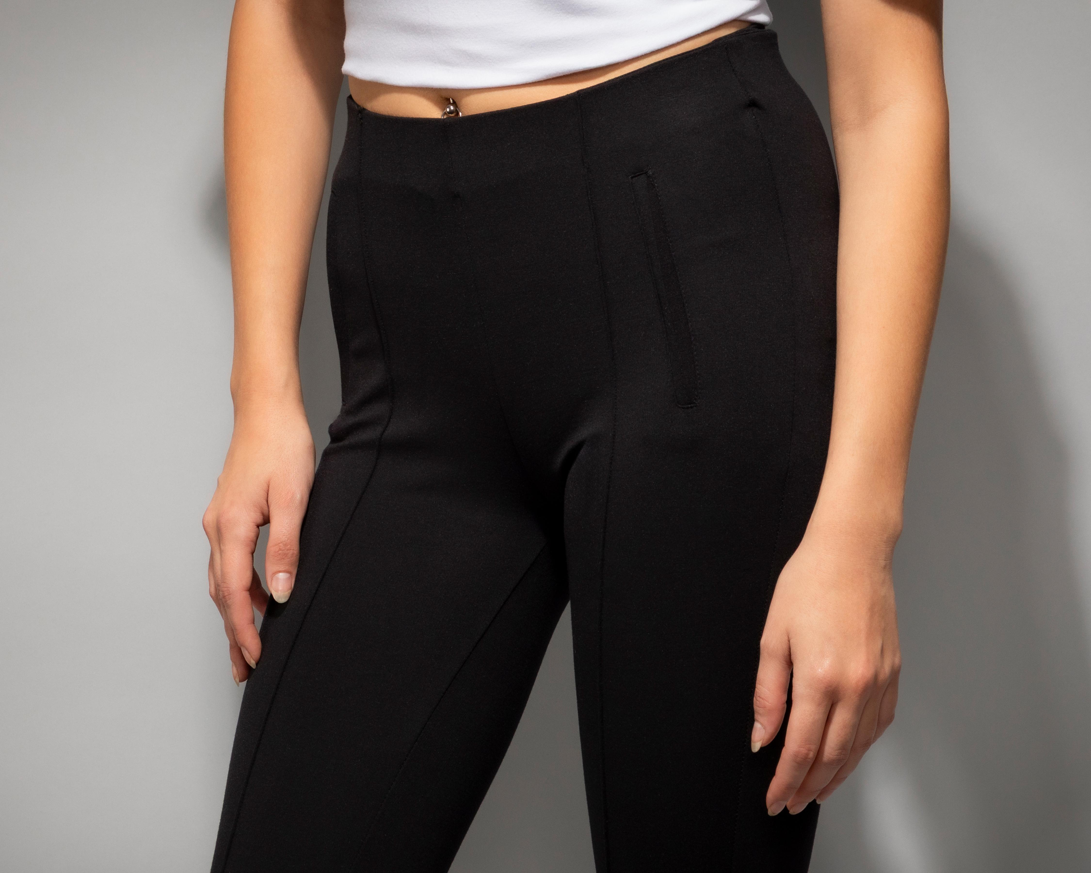 Foto 5 pulgar | Leggings Negros Strona para Mujer