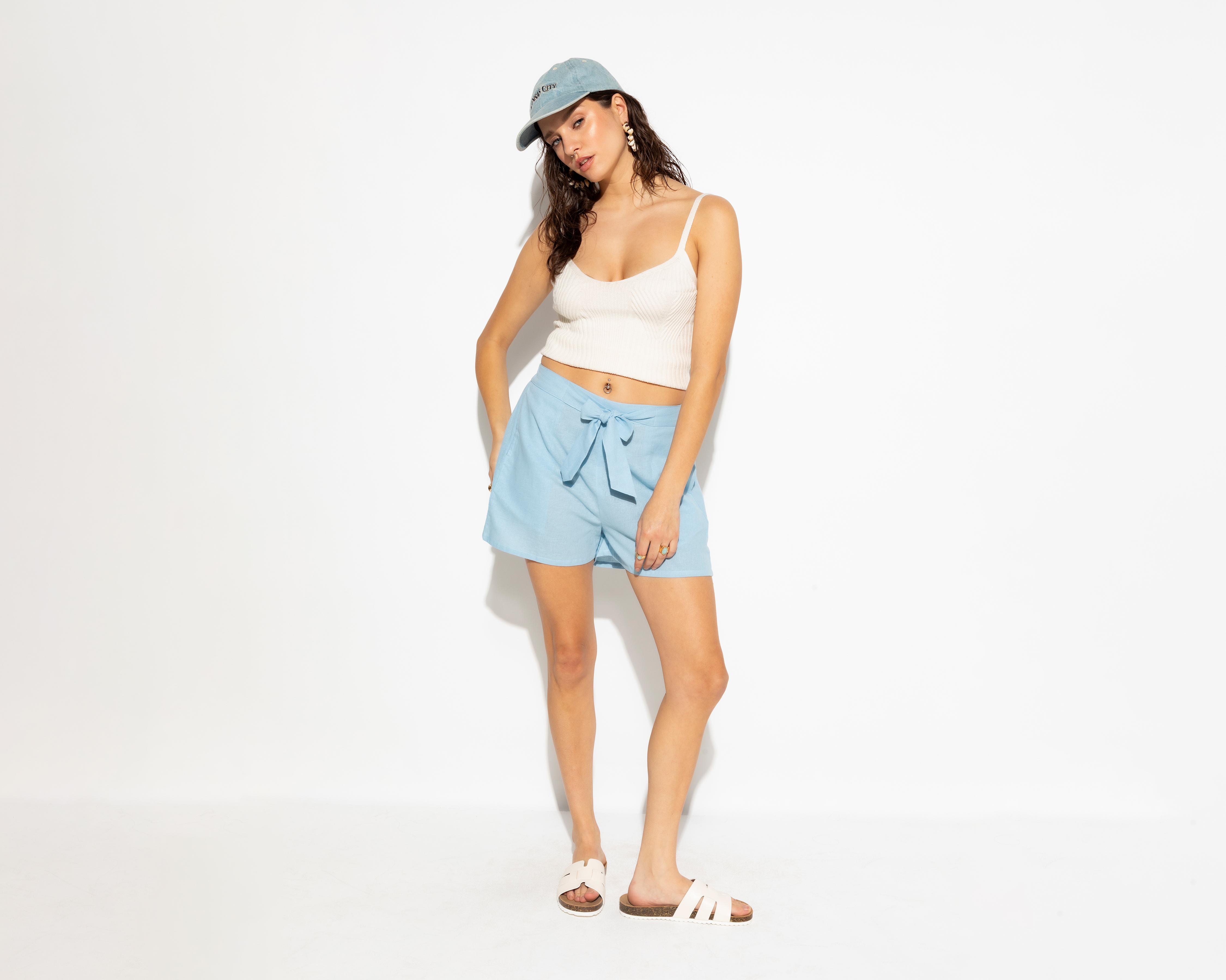 Foto 1 | Short Strona Azul para Mujer