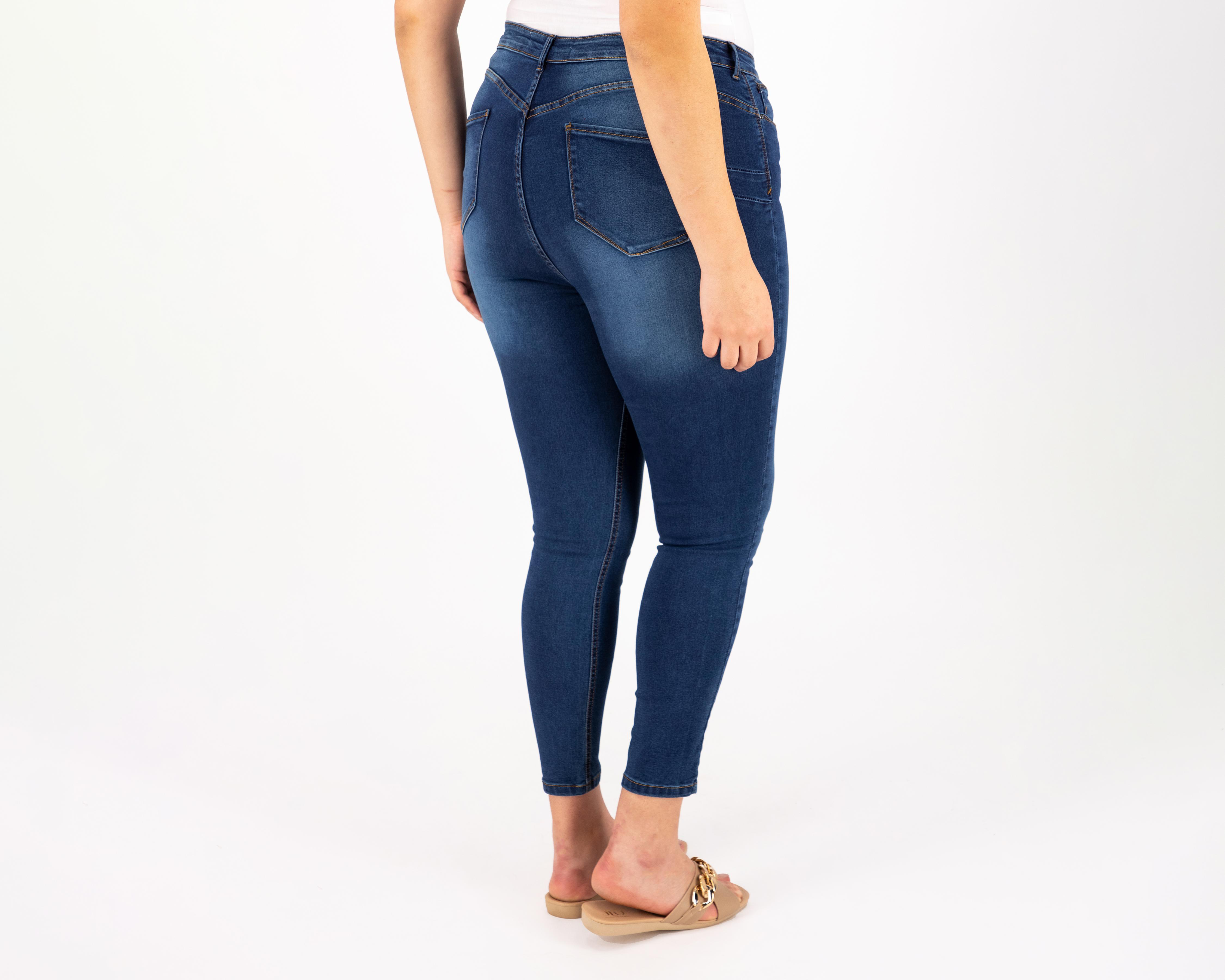 Foto 7 pulgar | Jeans Skinny Refill para Mujer