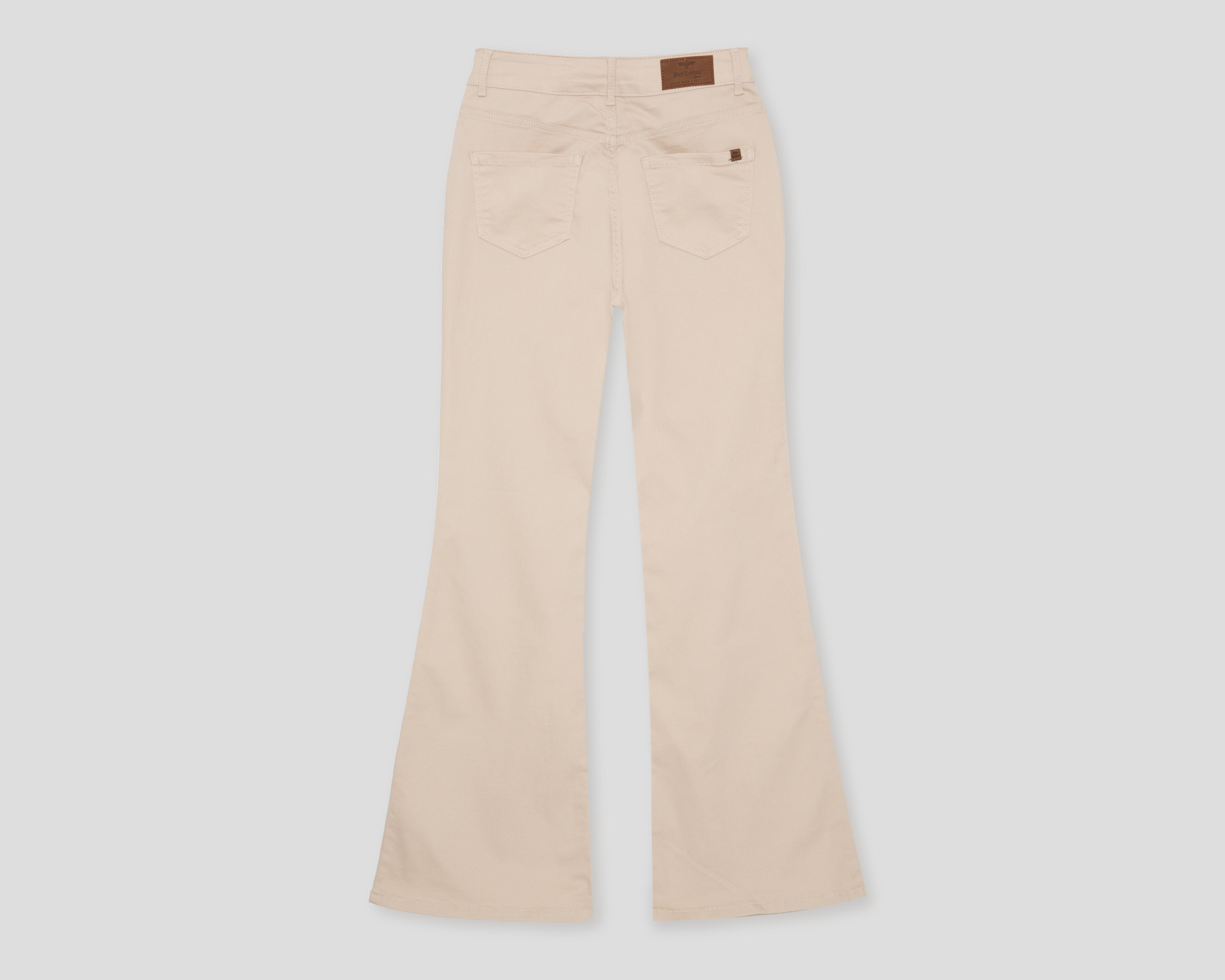 Foto 3 pulgar | Pantalón de Gabardina Boy London Beige para Mujer