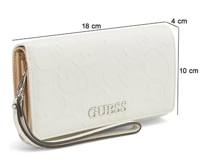 Foto 5 | Cartera para Mujer Guess Blanca