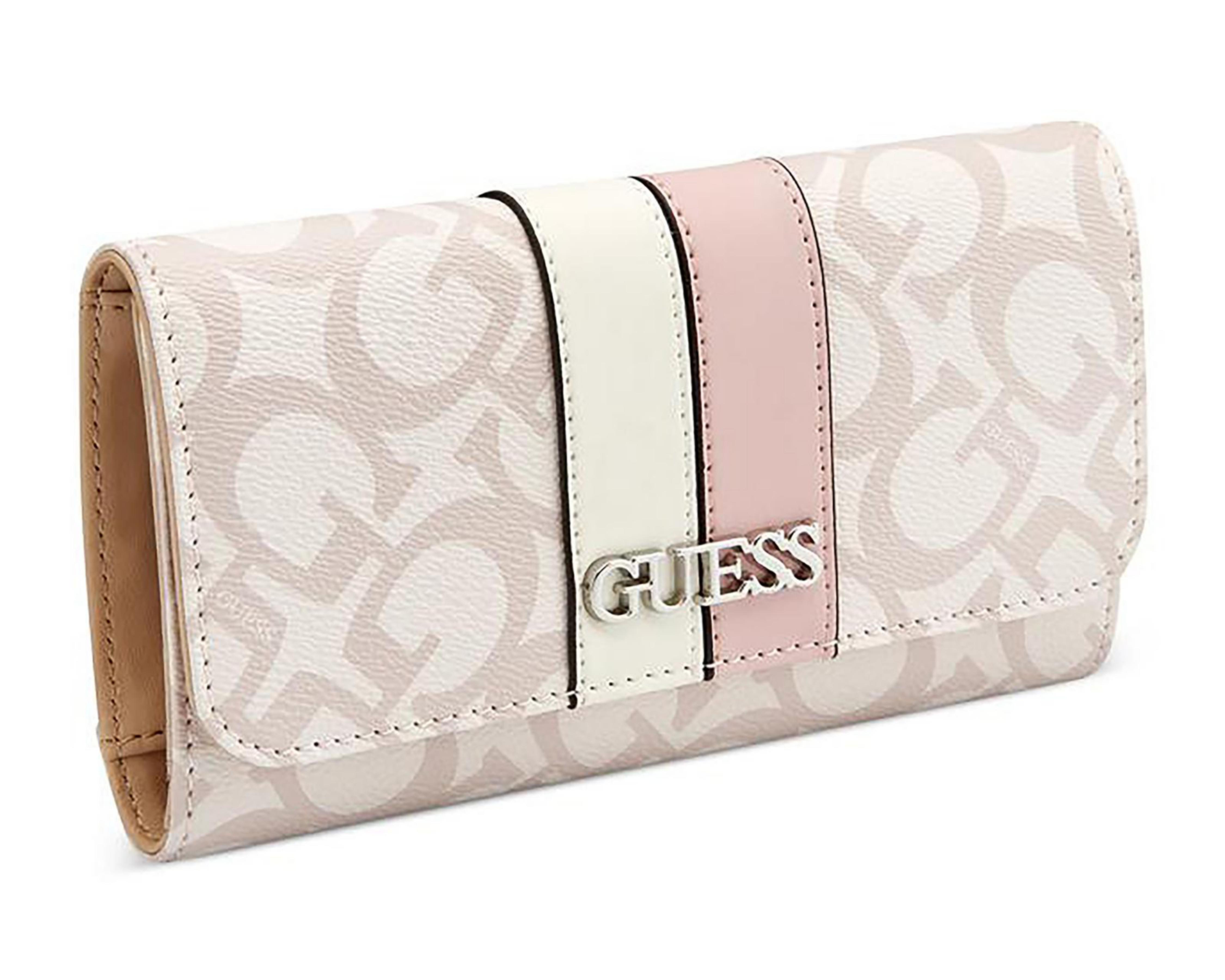 Foto 3 pulgar | Cartera para Mujer Guess Rosa