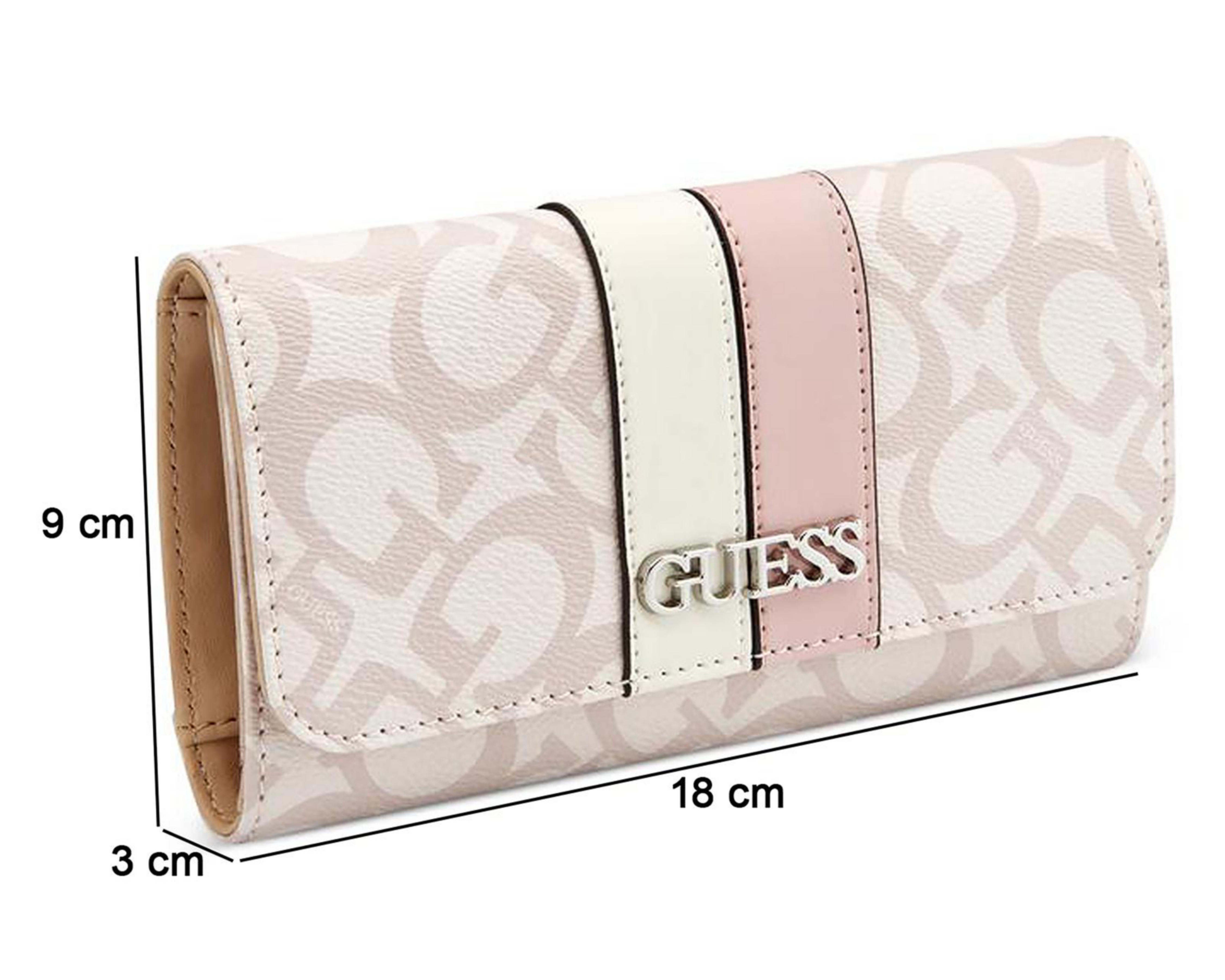 Foto 6 pulgar | Cartera para Mujer Guess Rosa