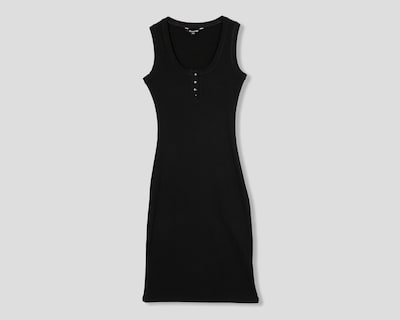 Foto 1 | Vestido Casual Bebe Midi Negro sin Mangas Juvenil