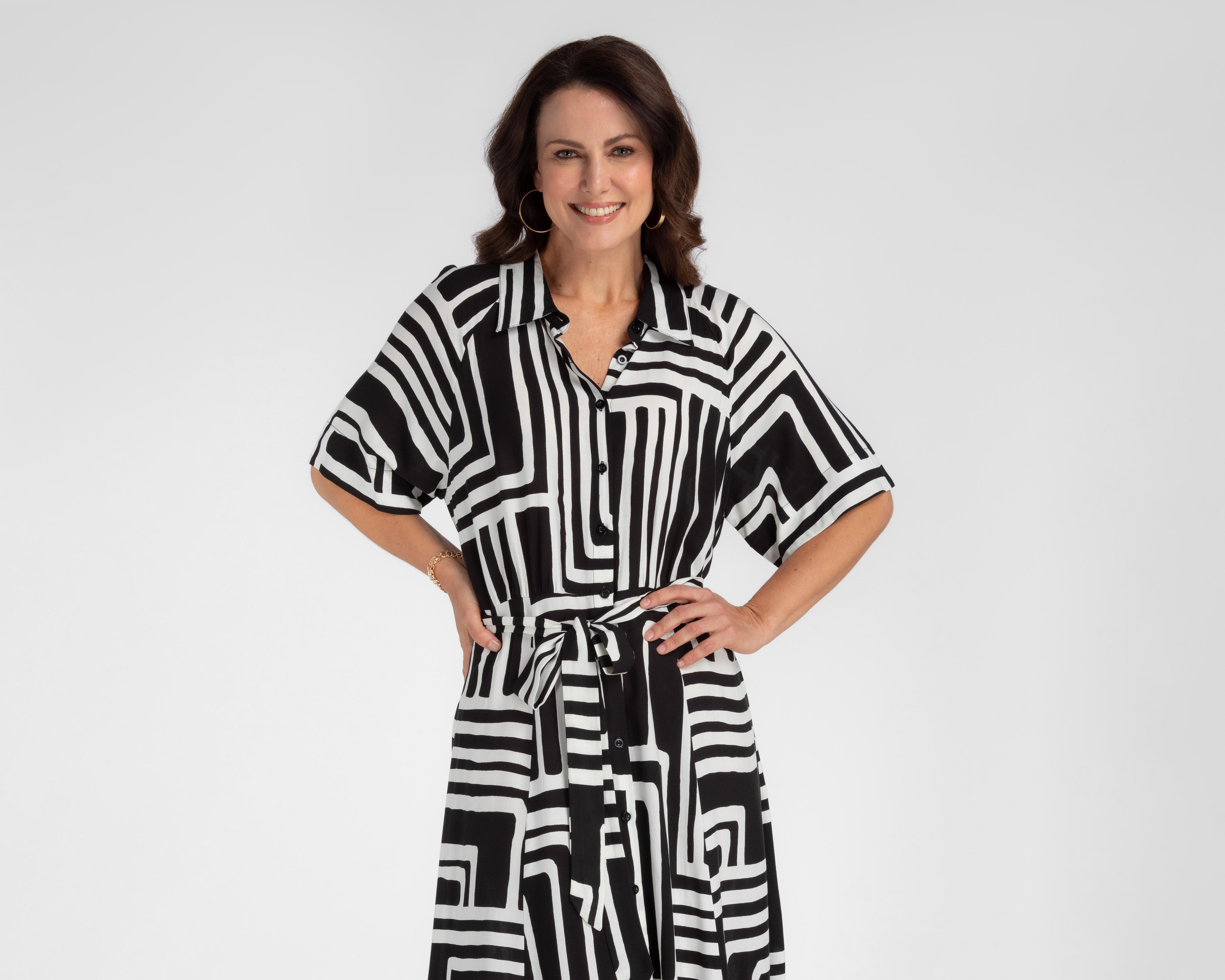Foto 5 pulgar | Vestido Formal Sahara Midi Estampado para Mujer