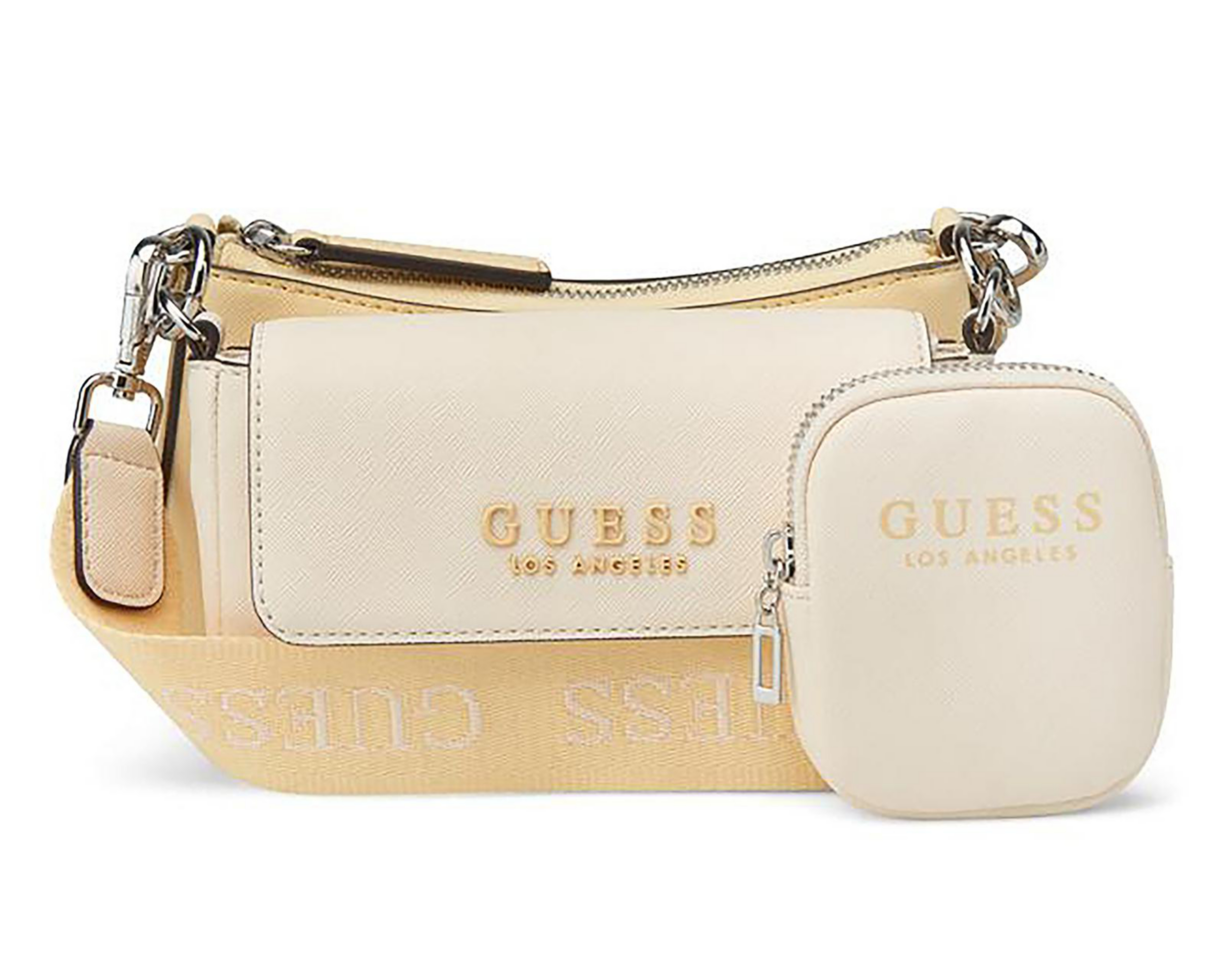 Foto 2 pulgar | Bolsa Cruzada Guess Abbie con Monedero