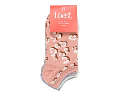 Foto 3 | Calcetas Lovest para Mujer 6 Pares