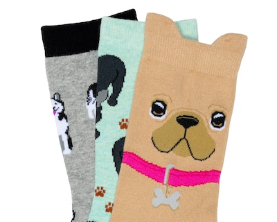 Foto 2 | Calcetas Largas Lovest para Mujer 3 Pares