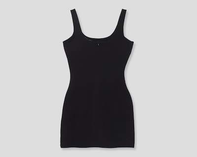 Foto 2 | Vestido de Fiesta Strona Negro de Tirantes Corto para Mujer