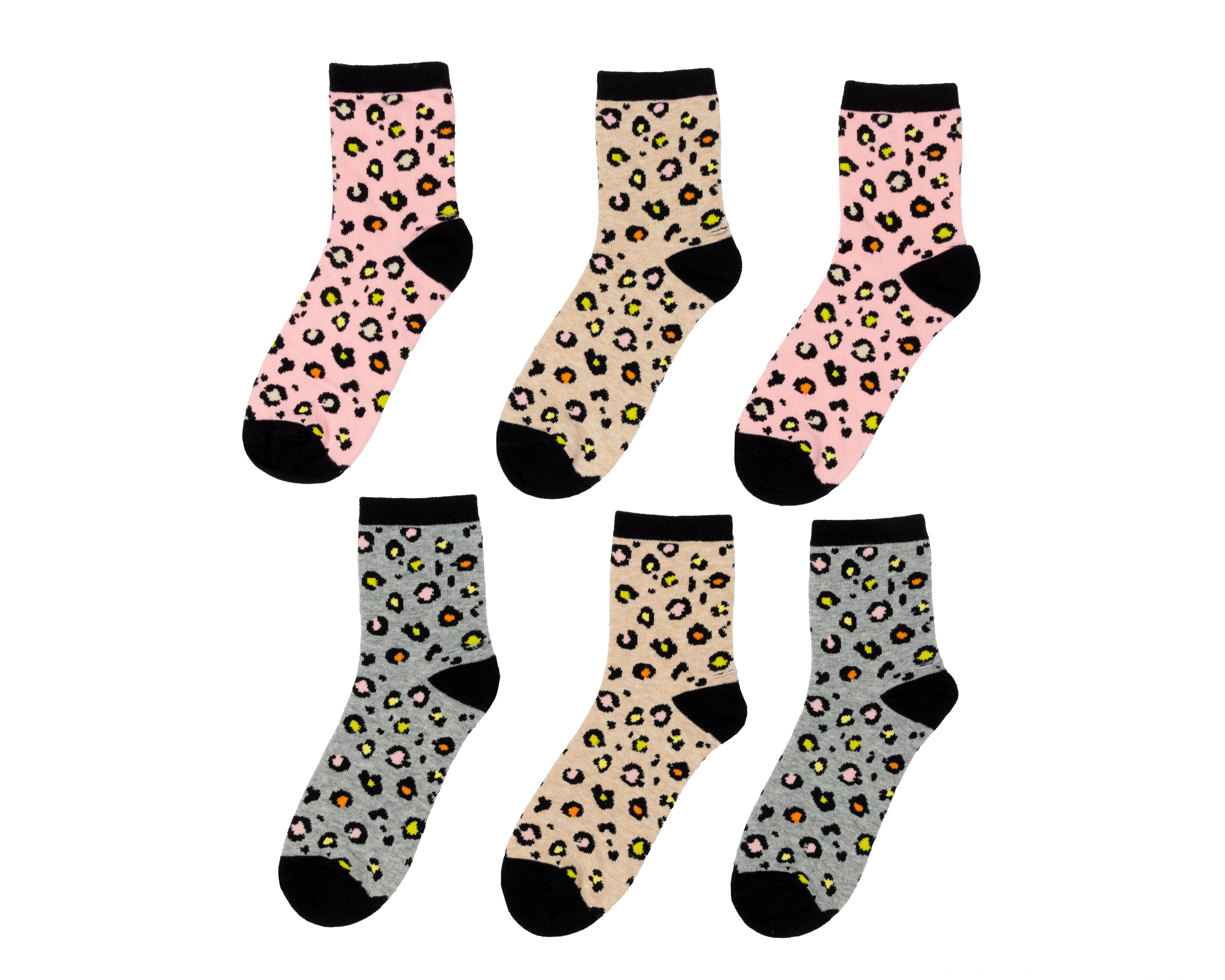 Foto 2 pulgar | Calcetas Lovest para Mujer 6 Pares