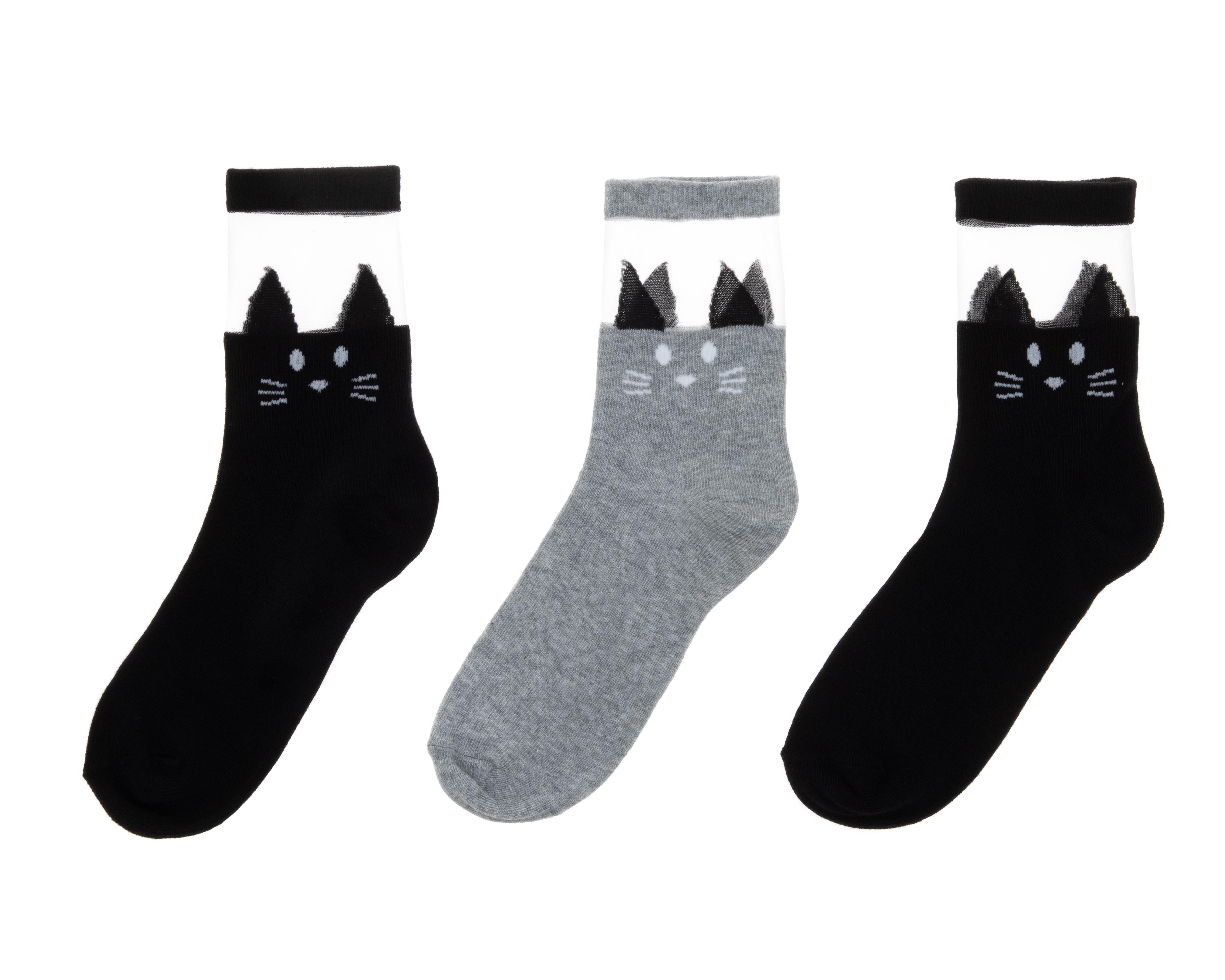 Foto 1 | Calcetas Tobilleras Lovest para Mujer 3 Pares