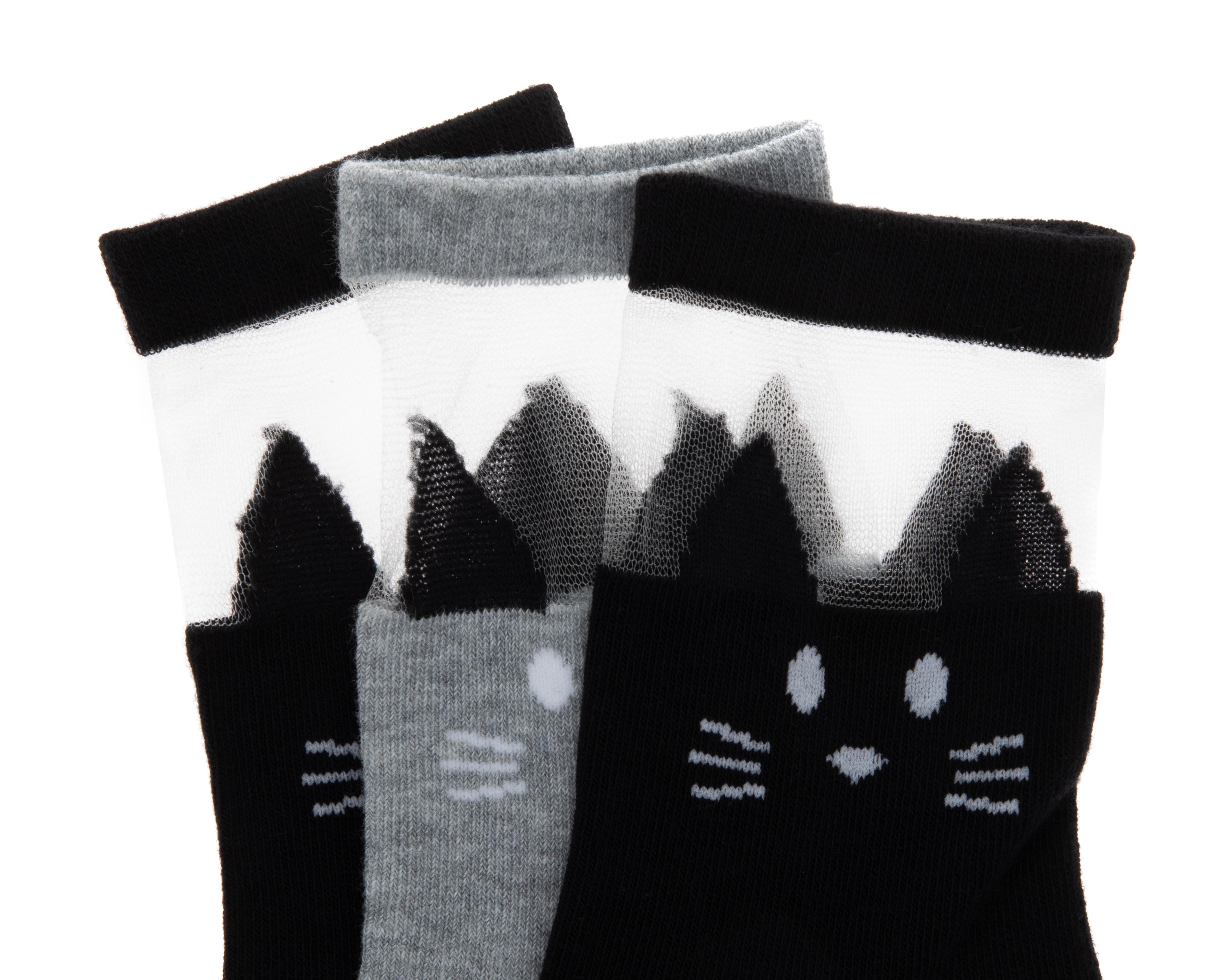 Foto 2 | Calcetas Tobilleras Lovest para Mujer 3 Pares