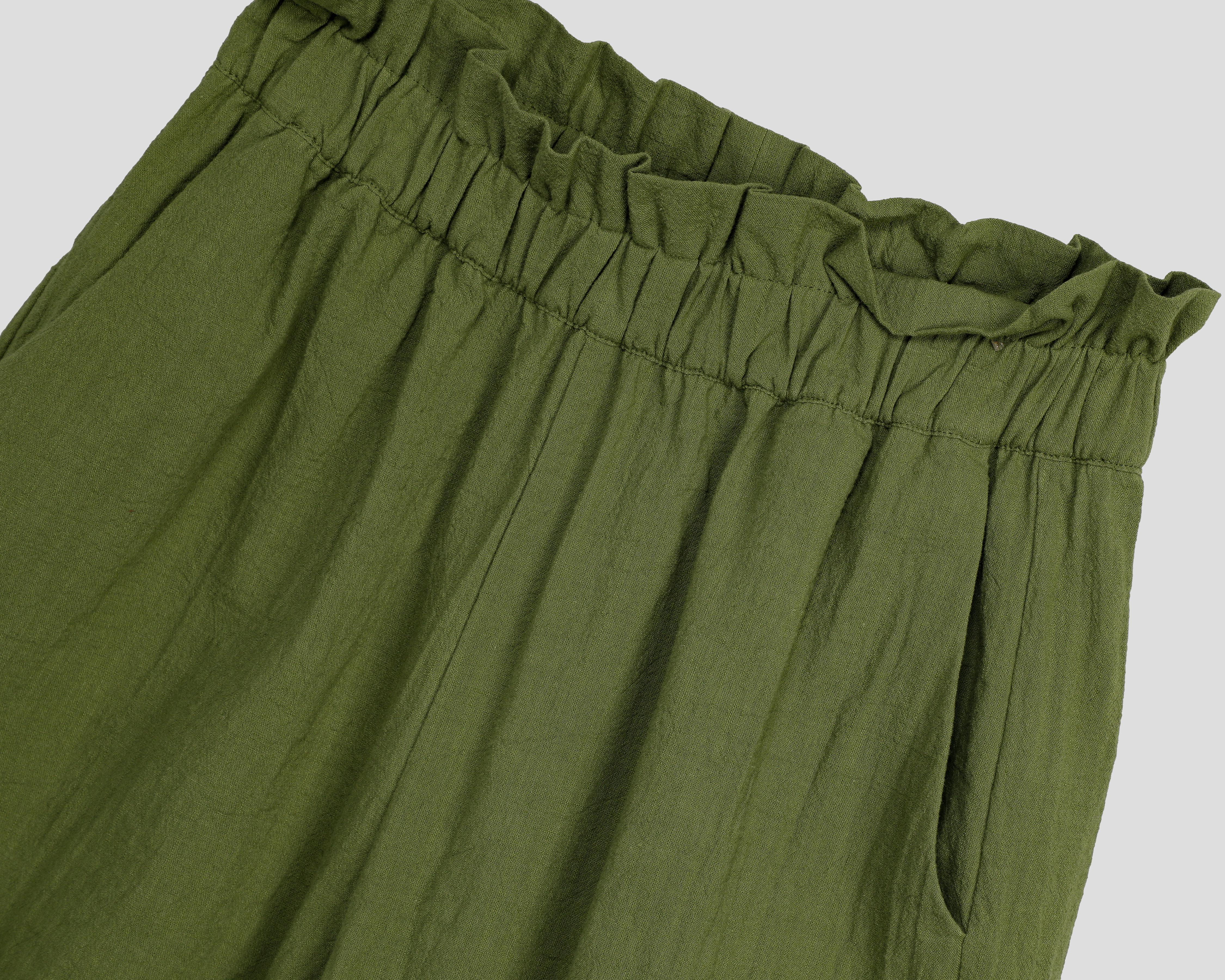 Foto 4 | Crop Top y Short Refill Verde para Mujer