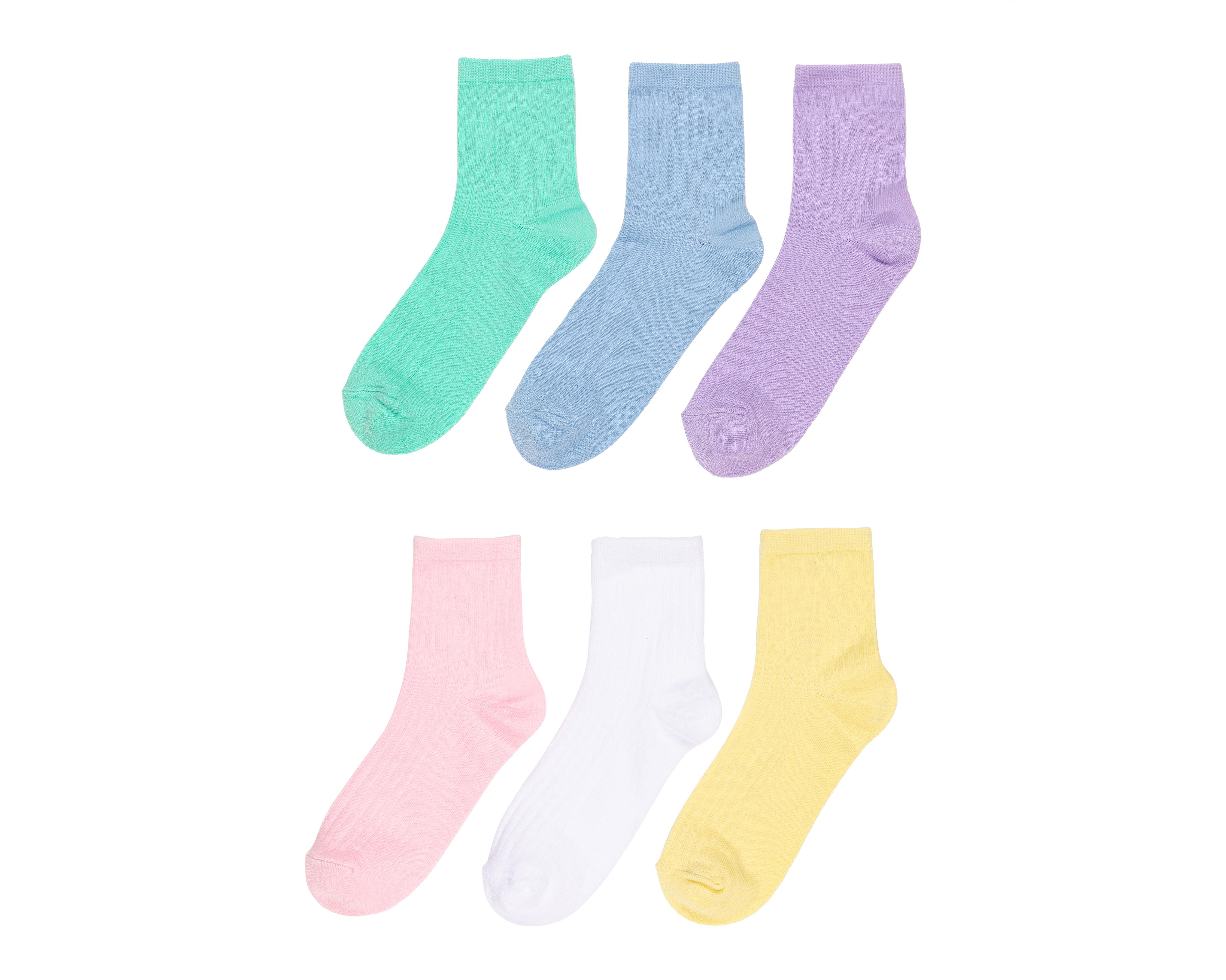 Foto 1 | Calcetas Lovest para Mujer 6 Pares