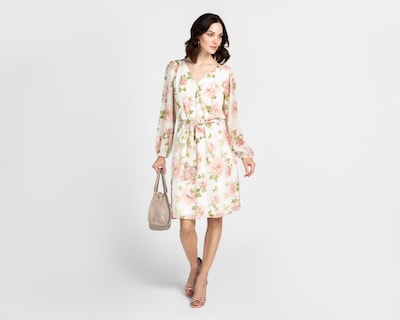 Foto 2 | Vestido Casual Sahara Floral Cuello V Manga Larga para Mujer