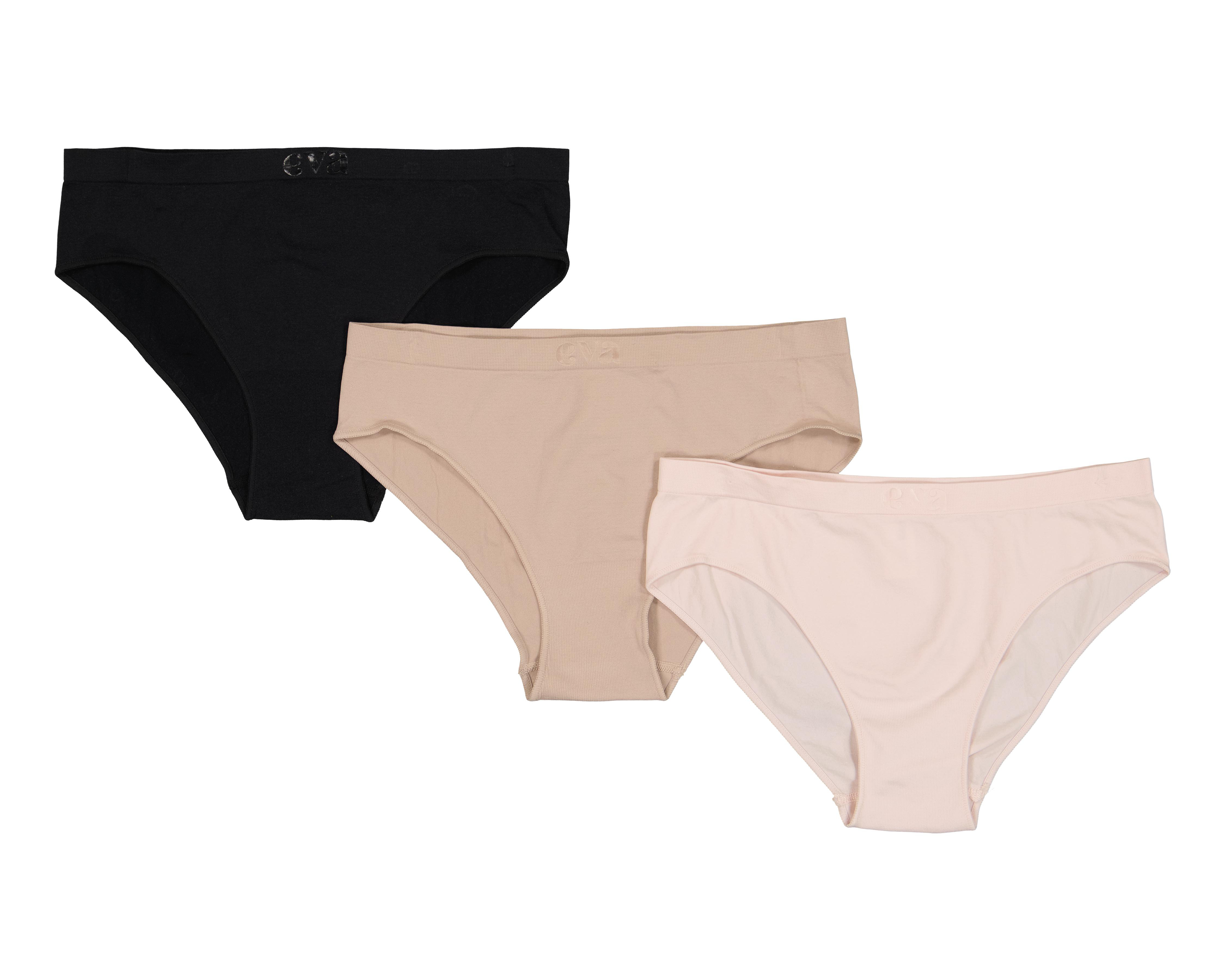 Bikini Seamless Eva tu Estilo Íntimo para Mujer 3 Piezas