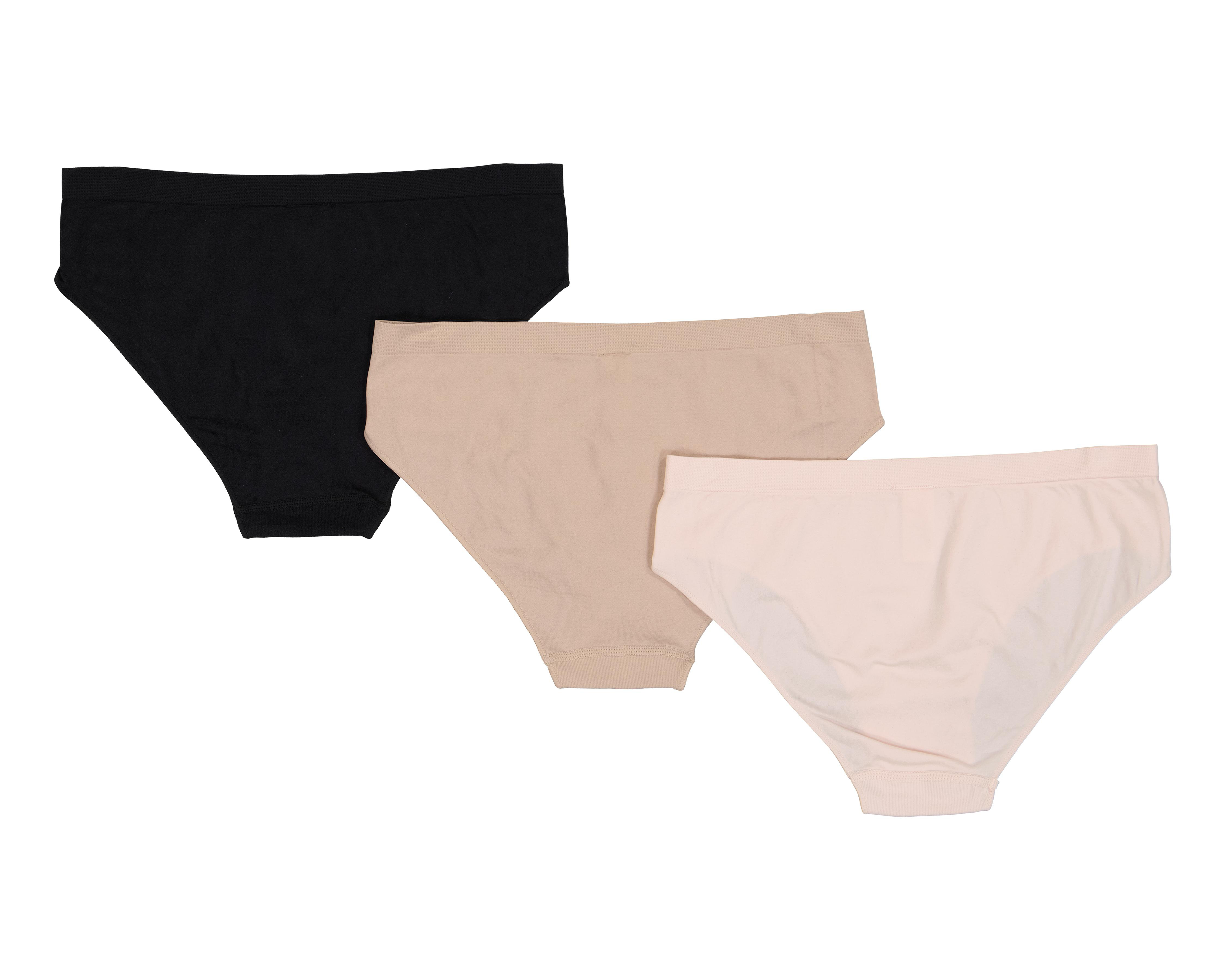 Foto 3 pulgar | Bikini Seamless Eva tu Estilo Íntimo para Mujer 3 Piezas