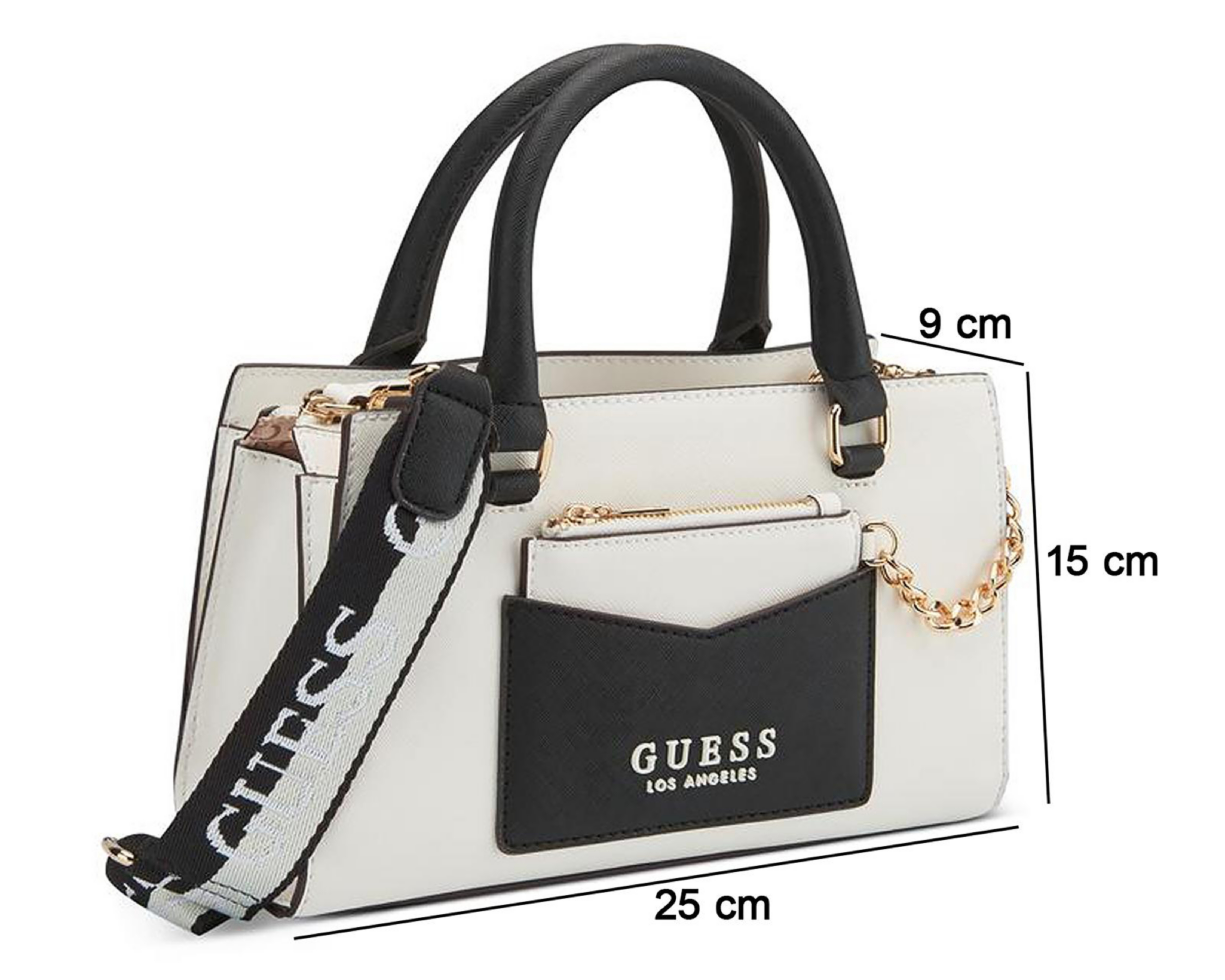 Foto 6 pulgar | Bolsa de Mano Guess Bandera