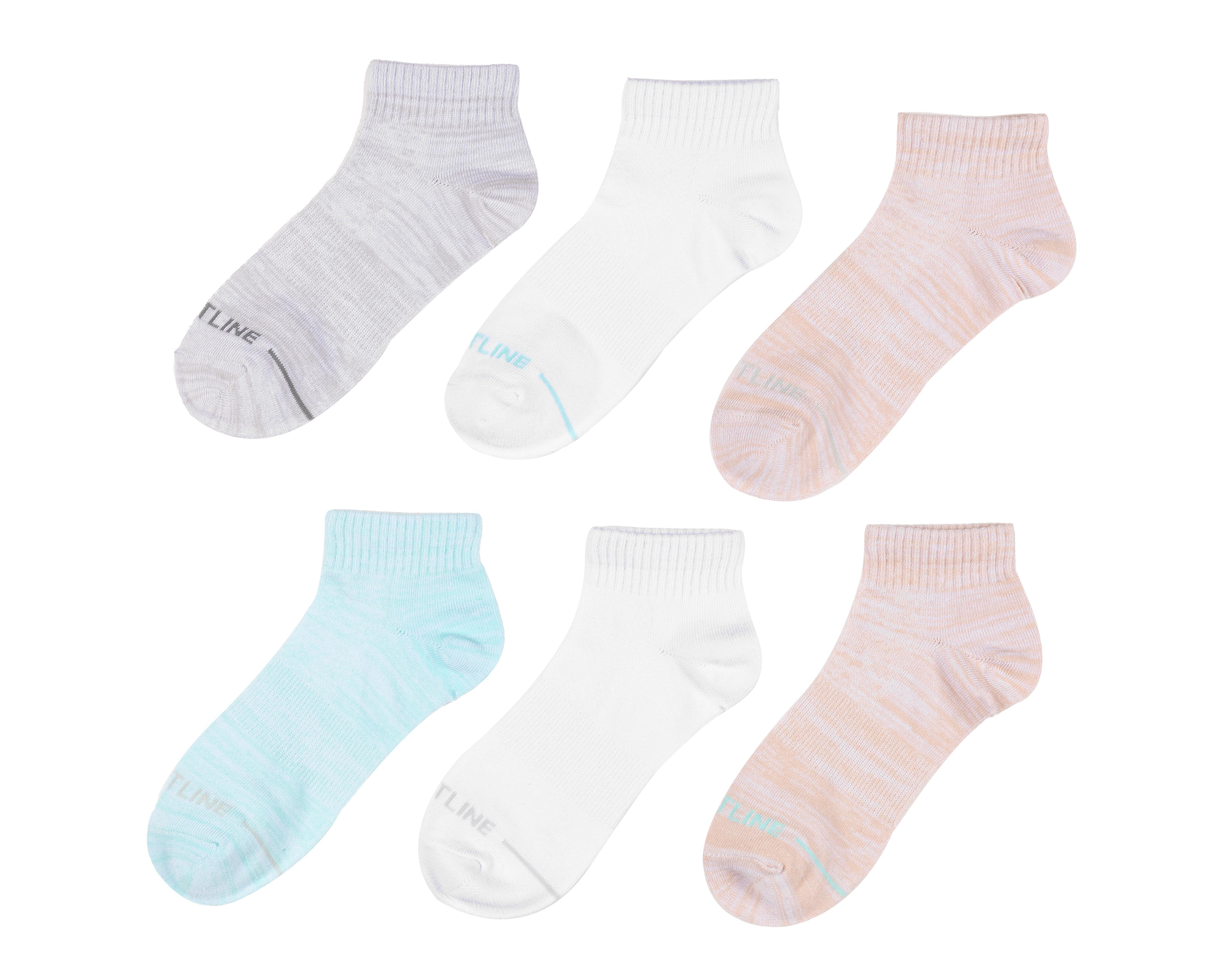 Calcetas Deportivas Sportline para Mujer 6 Pares