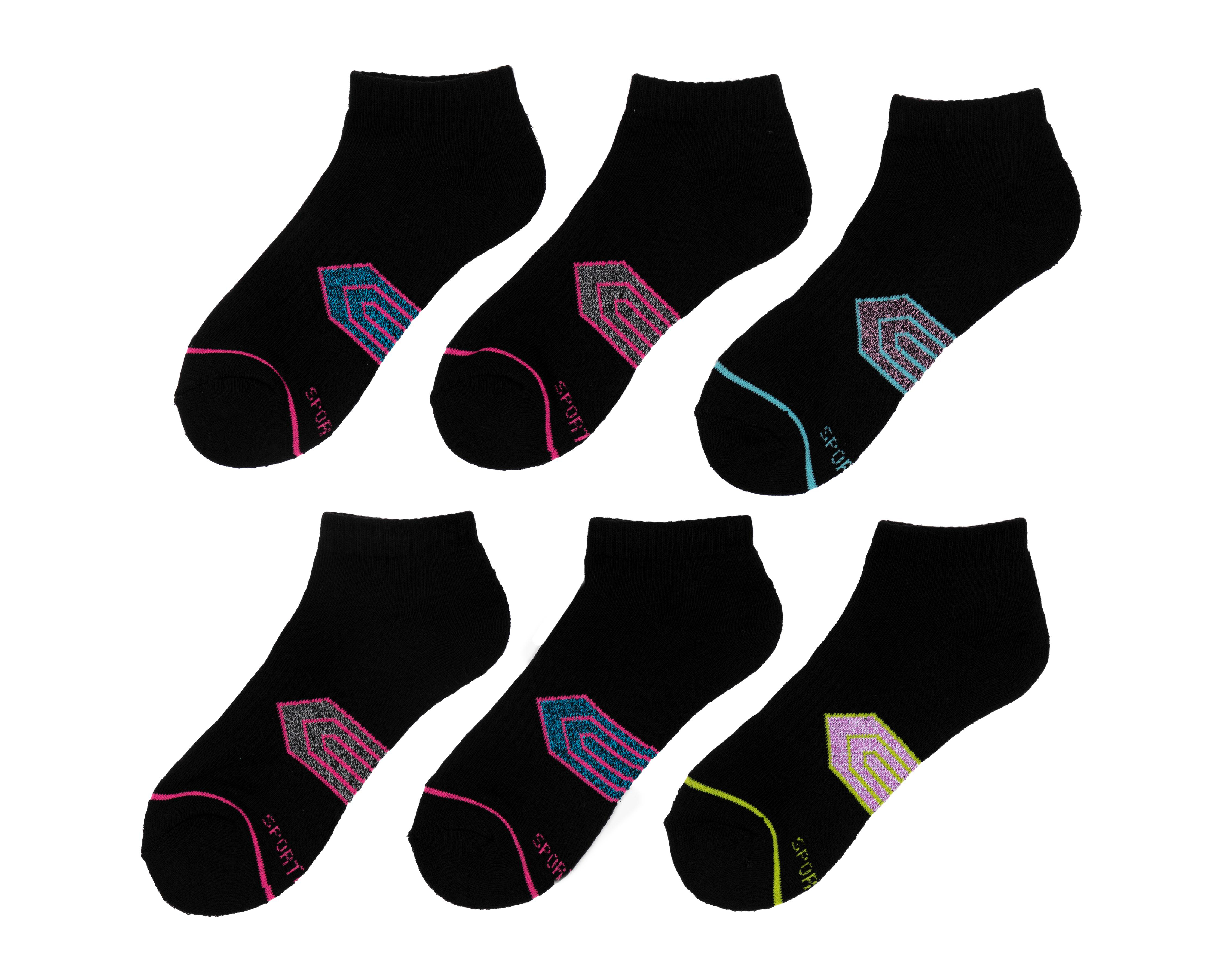 Foto 2 pulgar | Calcetas Deportivas Sportline para Mujer 6 Pares