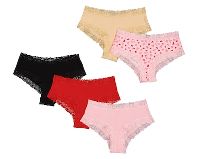 Foto 1 | Bikini con Encaje Lovest para Mujer 5 Piezas