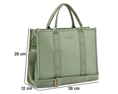 Foto 5 | Bolsa Cruzada Guess Manon