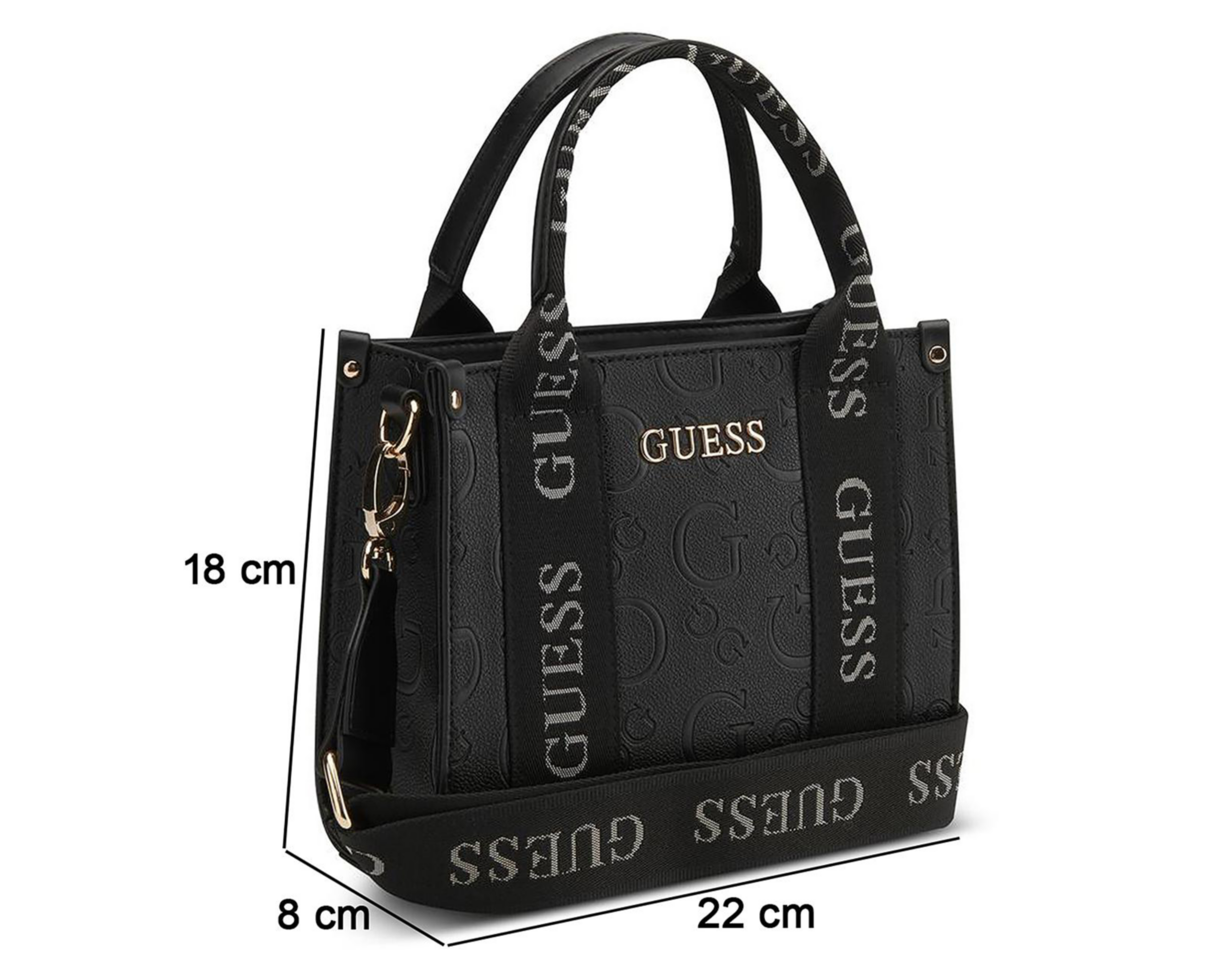 Foto 6 pulgar | Bolsa Cruzada Guess Manon
