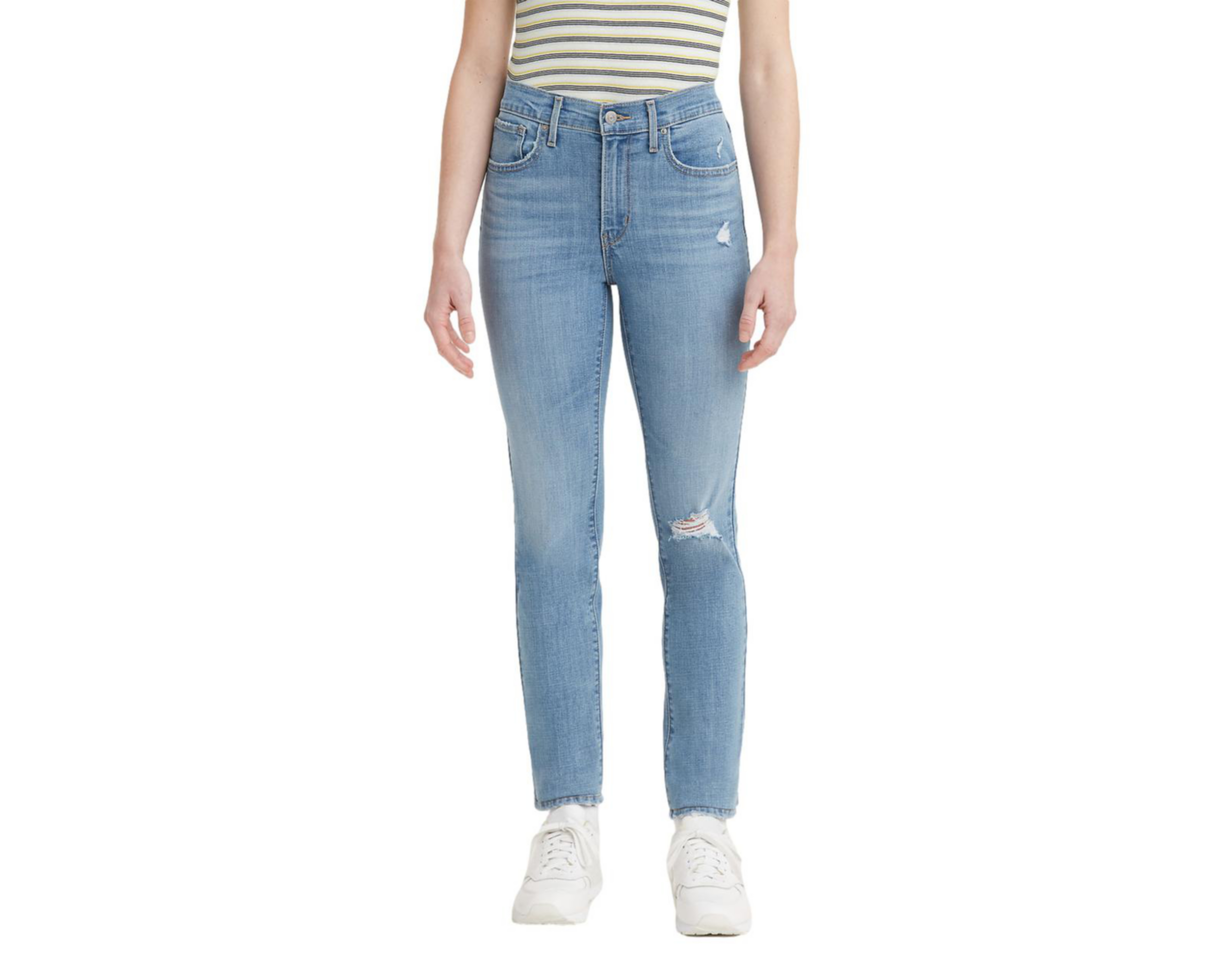 Jeans Levi's 724 Straight Fit con Destrucciones