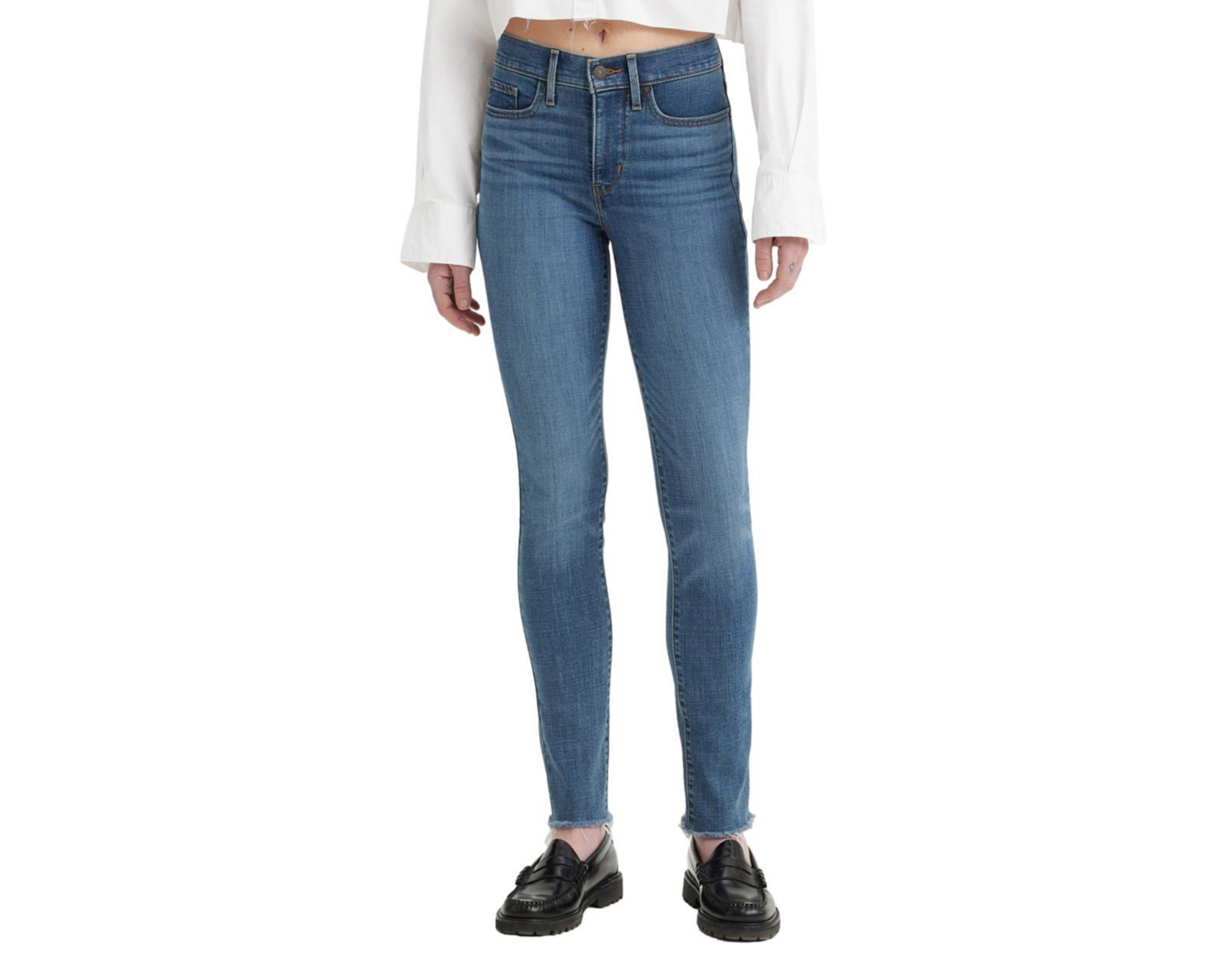 Jeans Levi's 311 Skinny Fit Deslavados $1,399