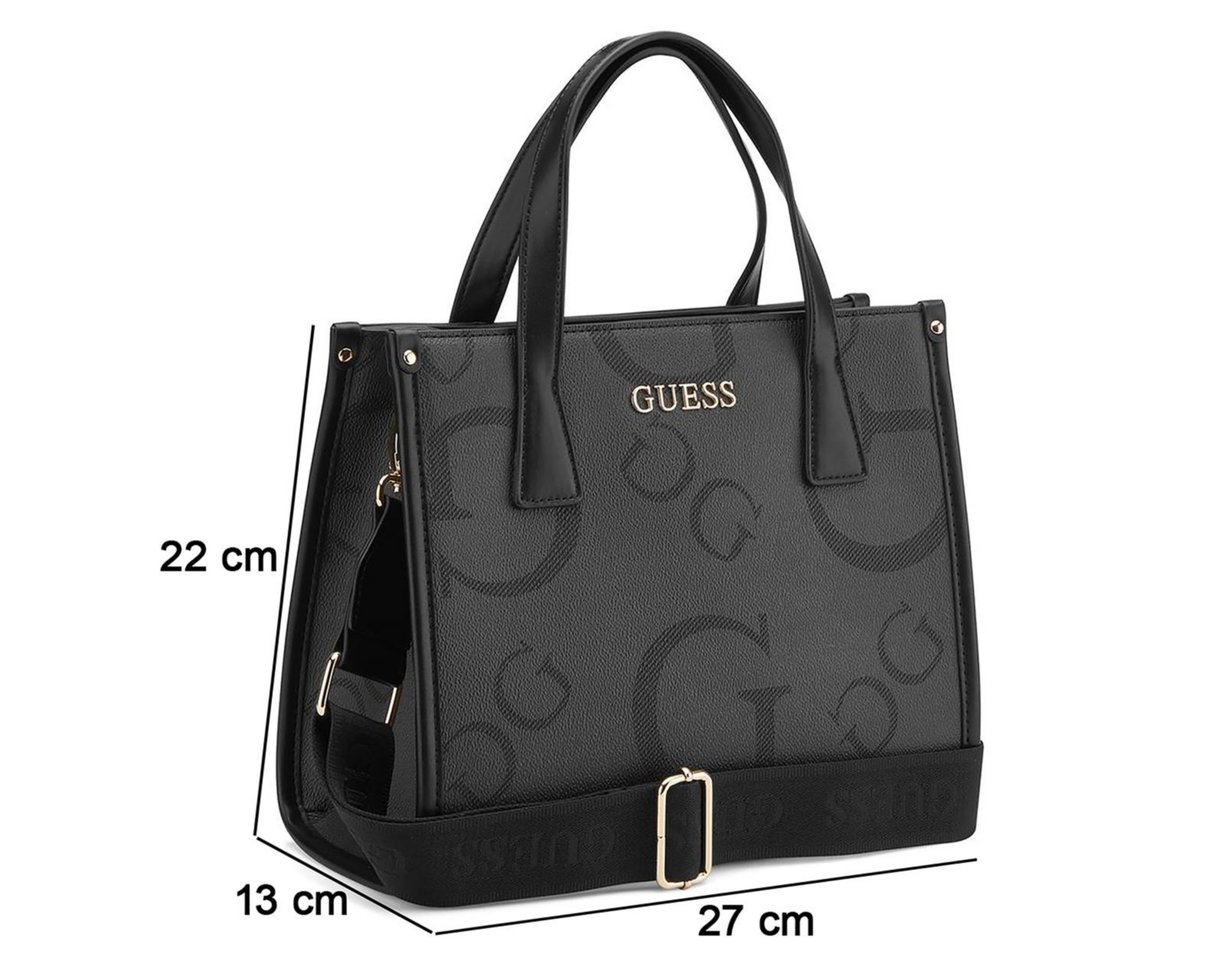 Foto 6 pulgar | Bolsa de Mano Guess Manon