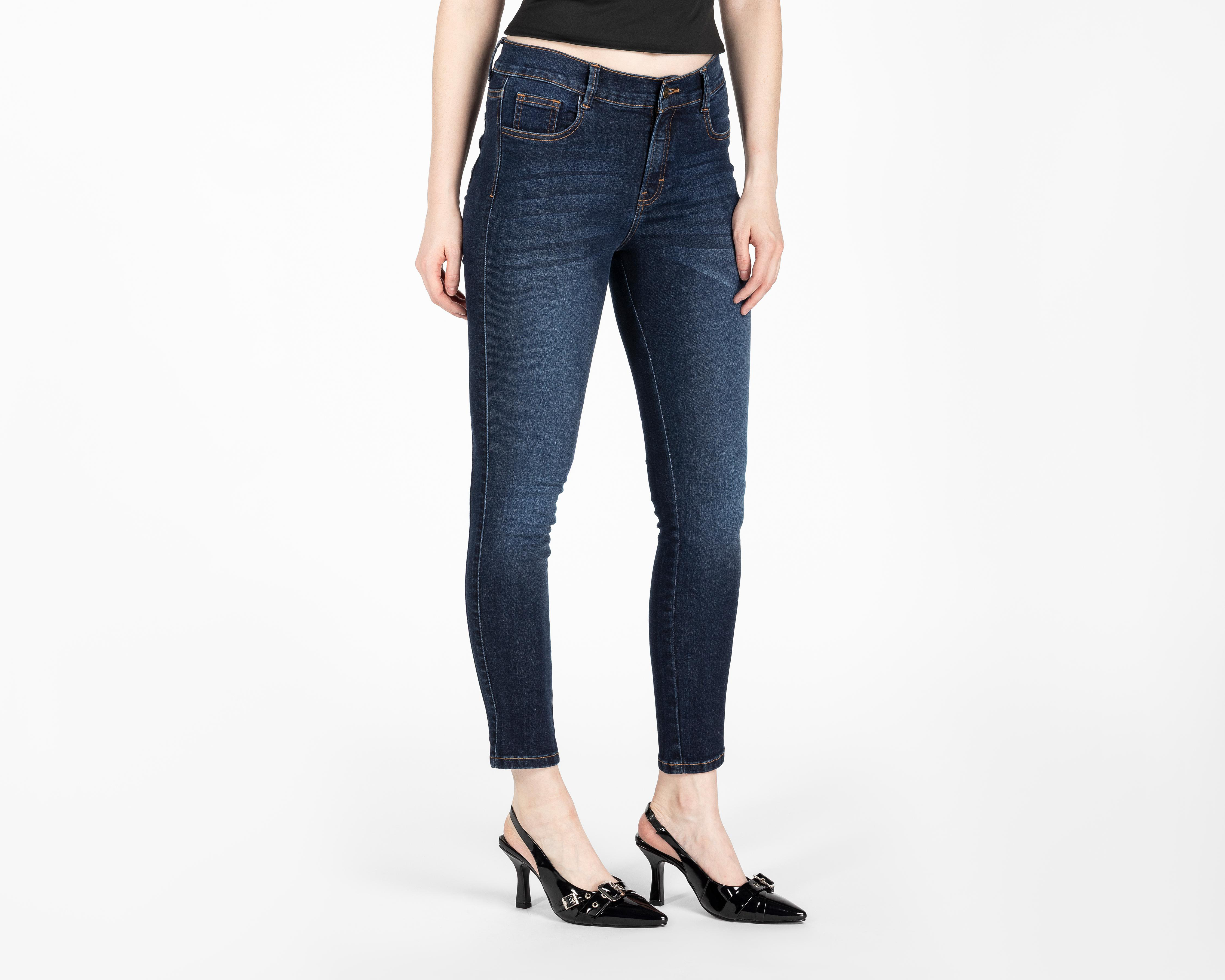 Foto 2 pulgar | Jeans Skinny Oh Pomp para Mujer