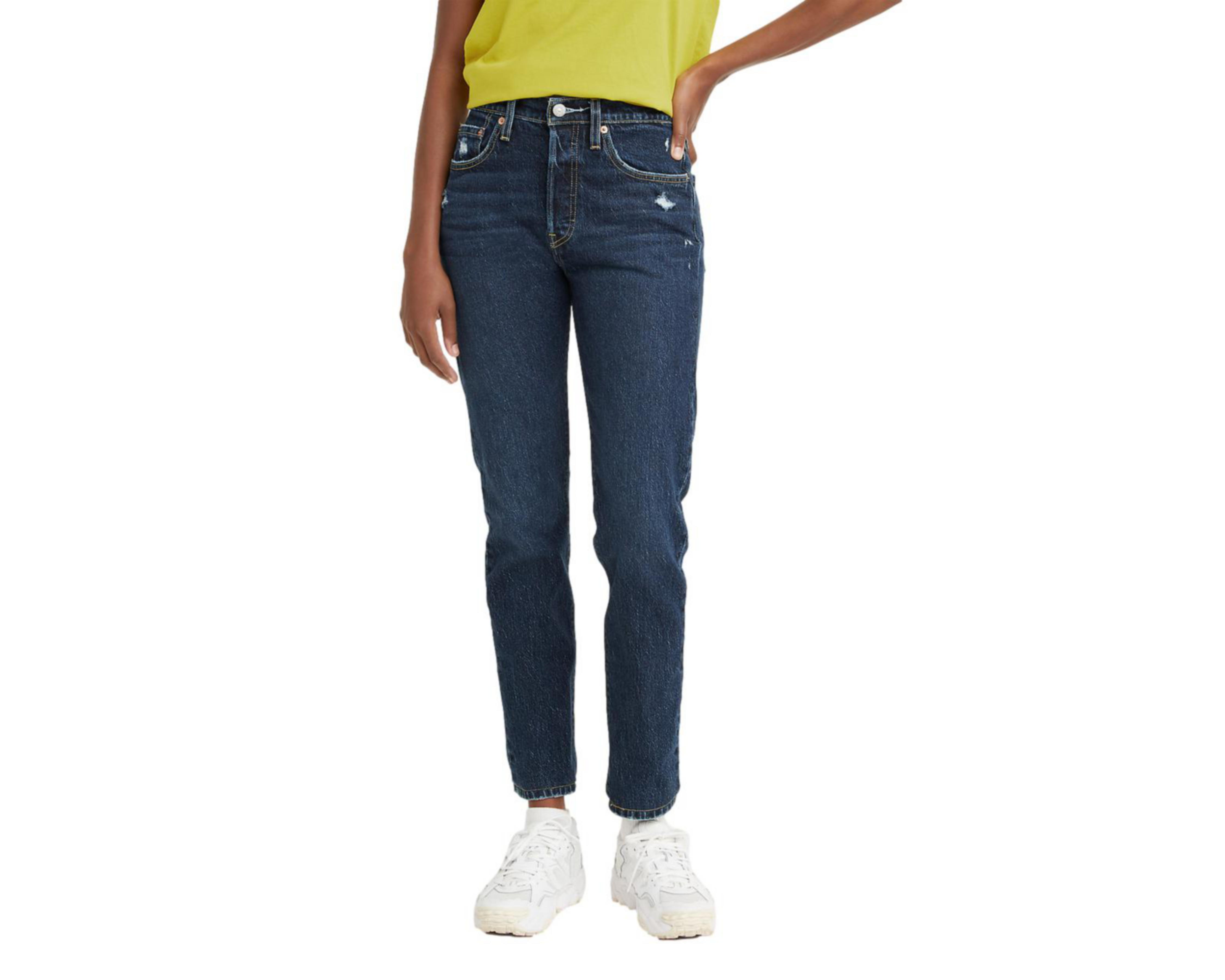 Jeans Levi's 501 Skinny con Destrucciones