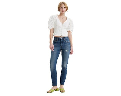 Foto 4 | Jeans Skinny Levi's 501 para Mujer