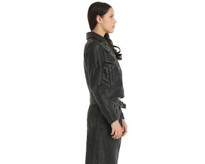 Foto 2 | Chamarra Levi's con Botones Negra