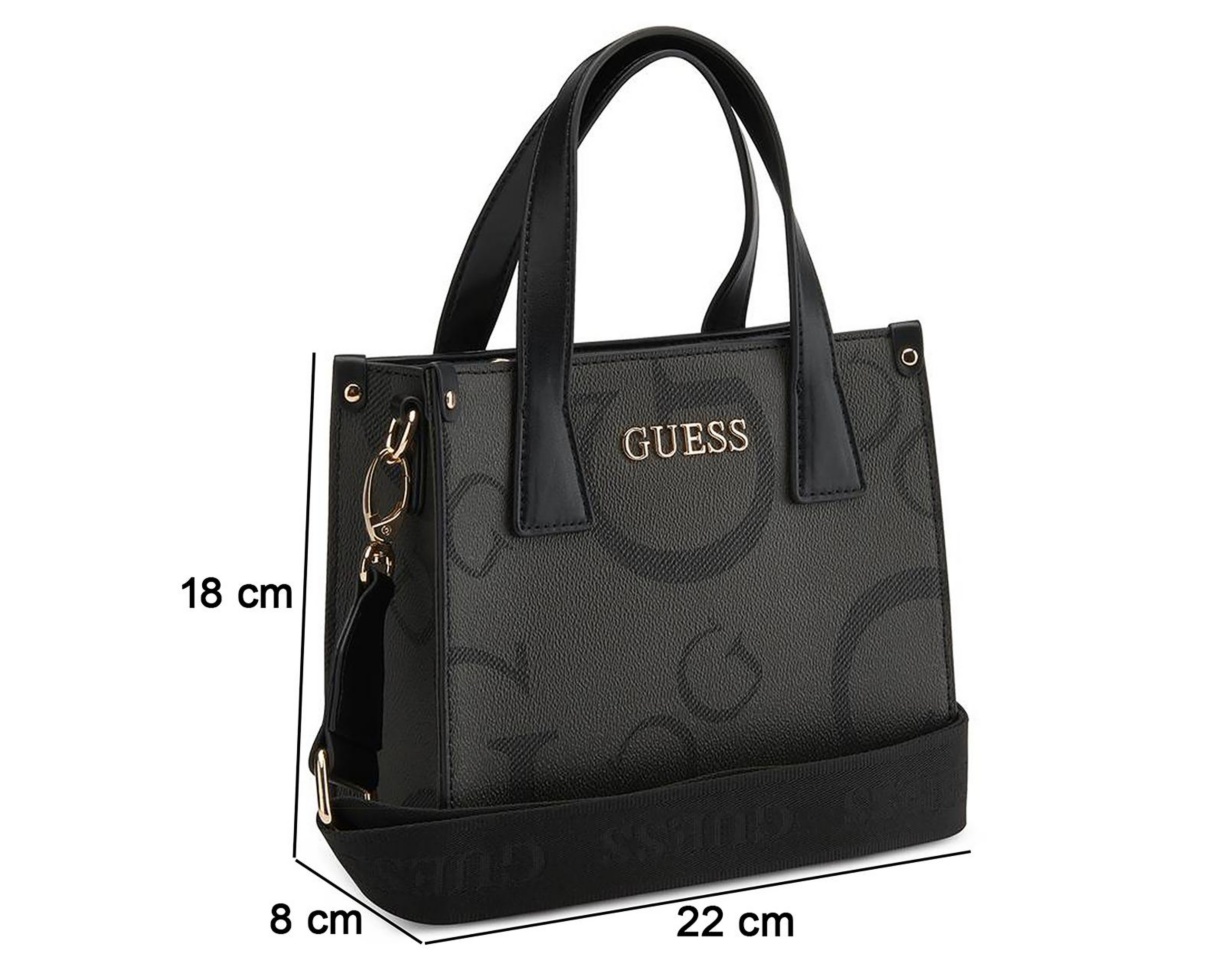 Foto 6 pulgar | Bolsa Cruzada Guess Manon Mini Tote