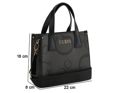 Foto 5 | Bolsa Cruzada Guess Manon Mini Tote