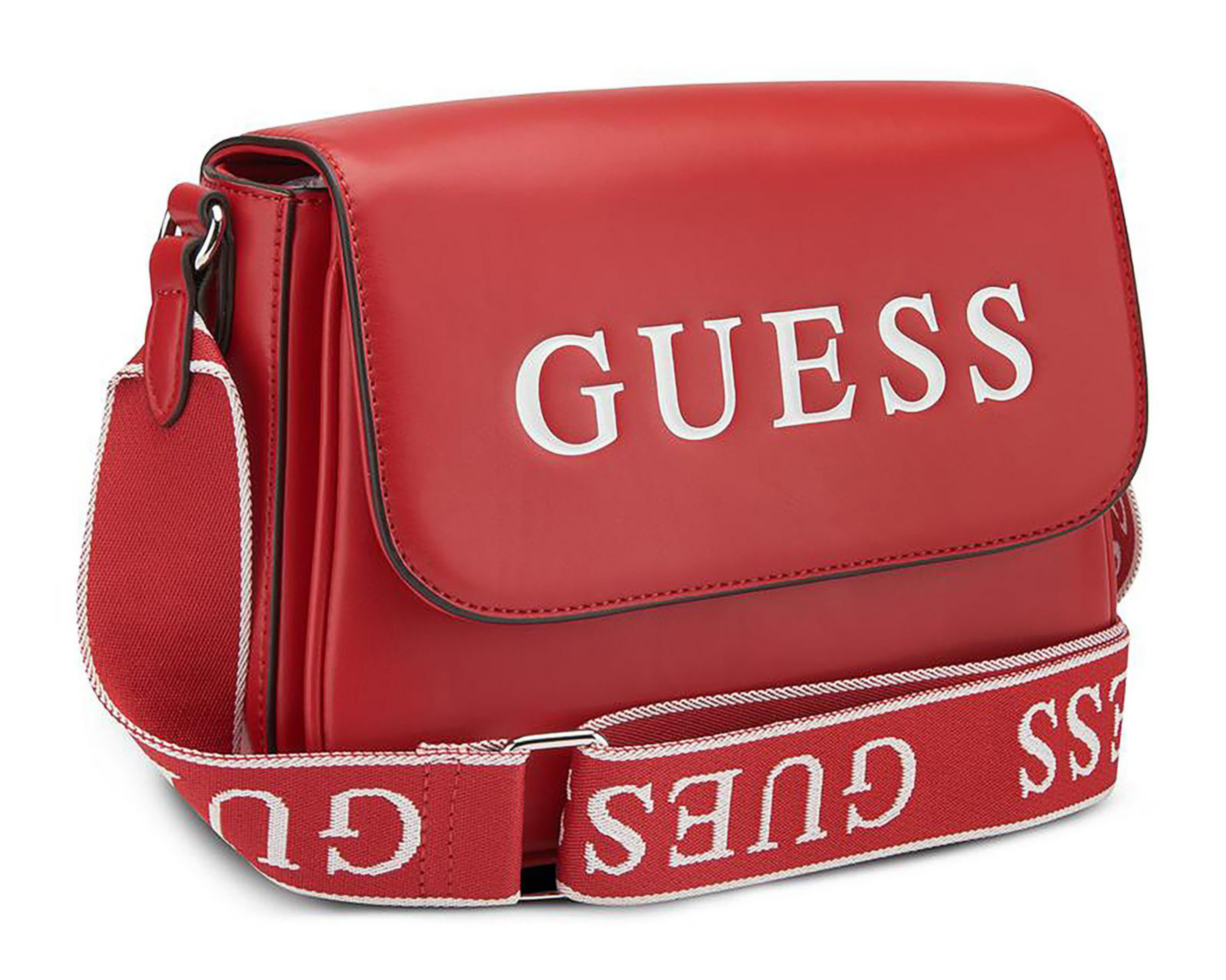 Foto 3 pulgar | Bolsa Cruzada Guess Mirri Flap