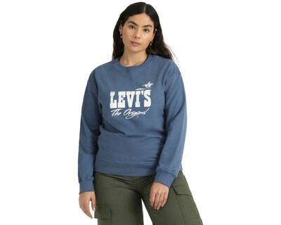 Foto 5 | Sudadera Levi's Azul de Algodón