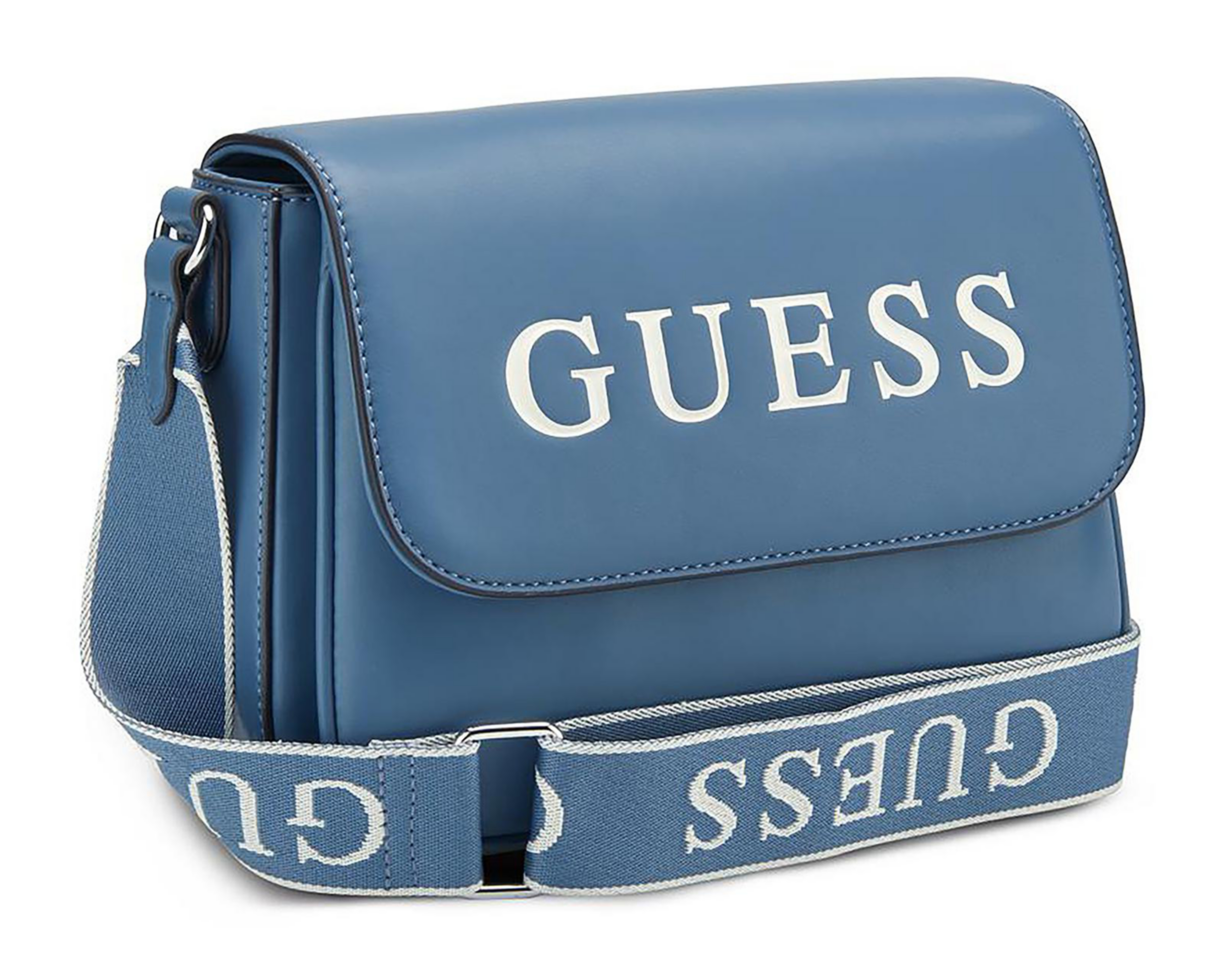 Foto 3 pulgar | Bolsa Cruzada Guess Mirri Flap